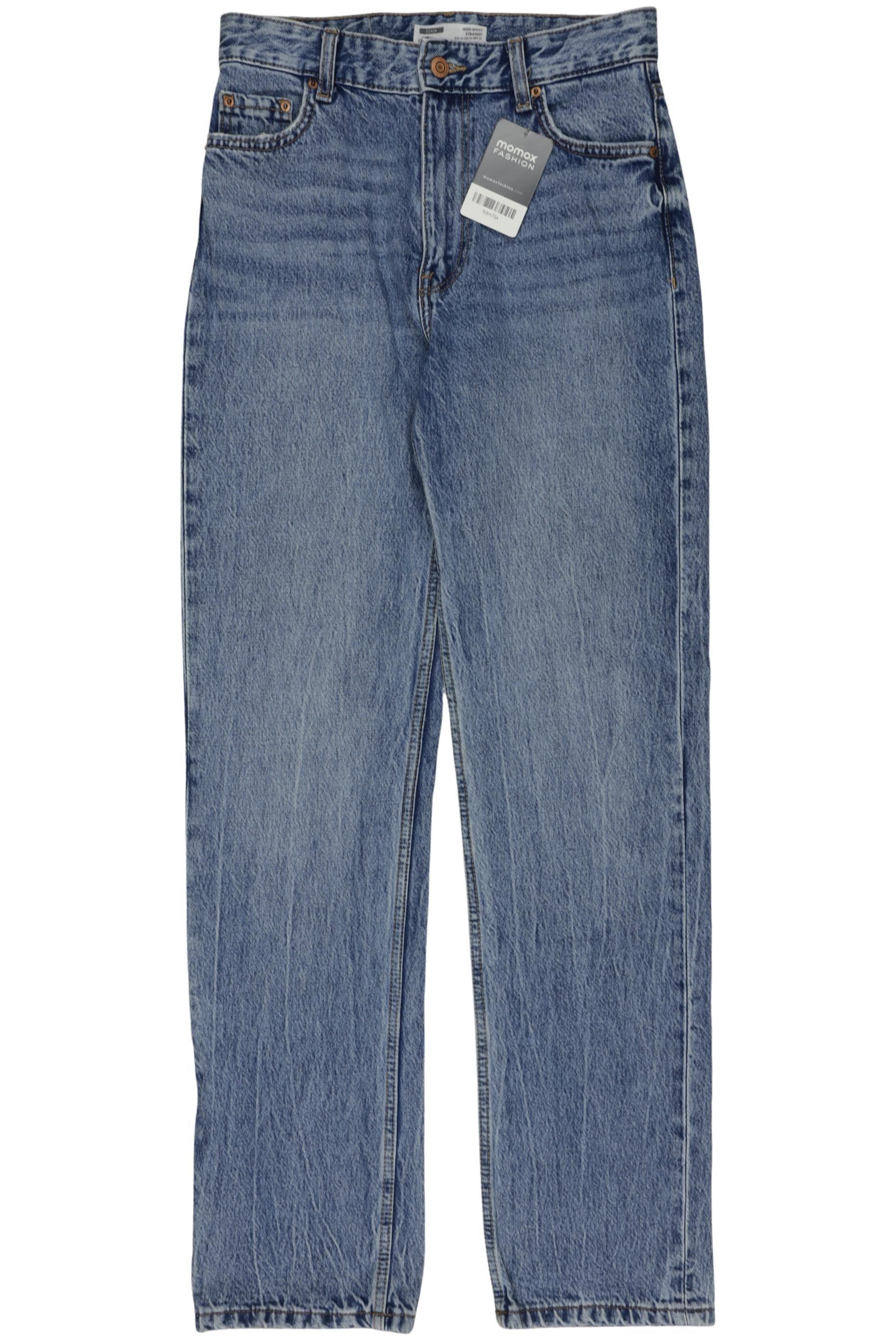 

bershka Damen Jeans, blau, Gr. 36