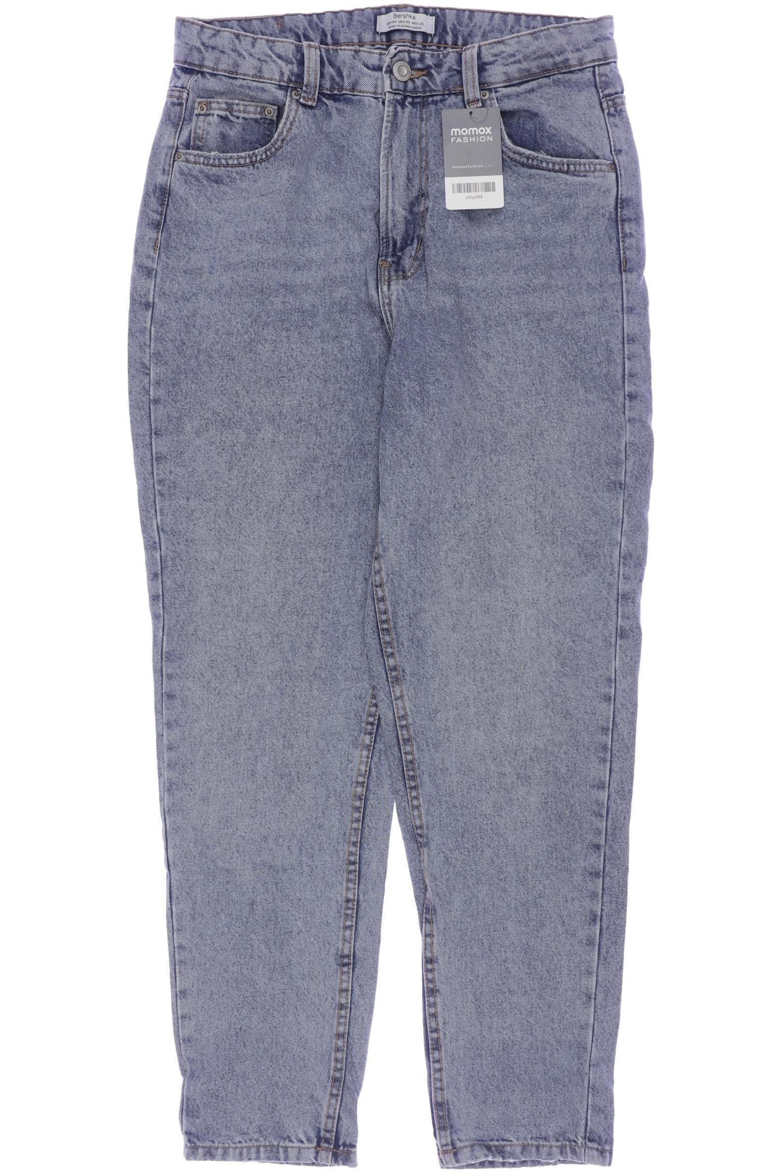 

bershka Damen Jeans, hellblau, Gr. 38