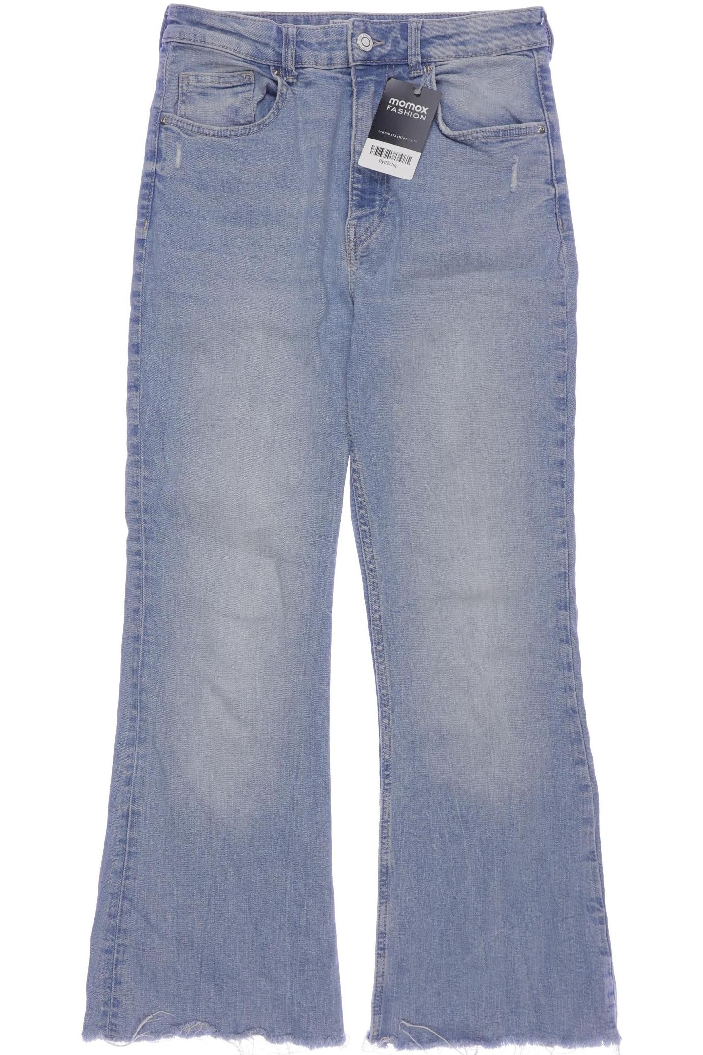 

bershka Damen Jeans, blau, Gr. 36