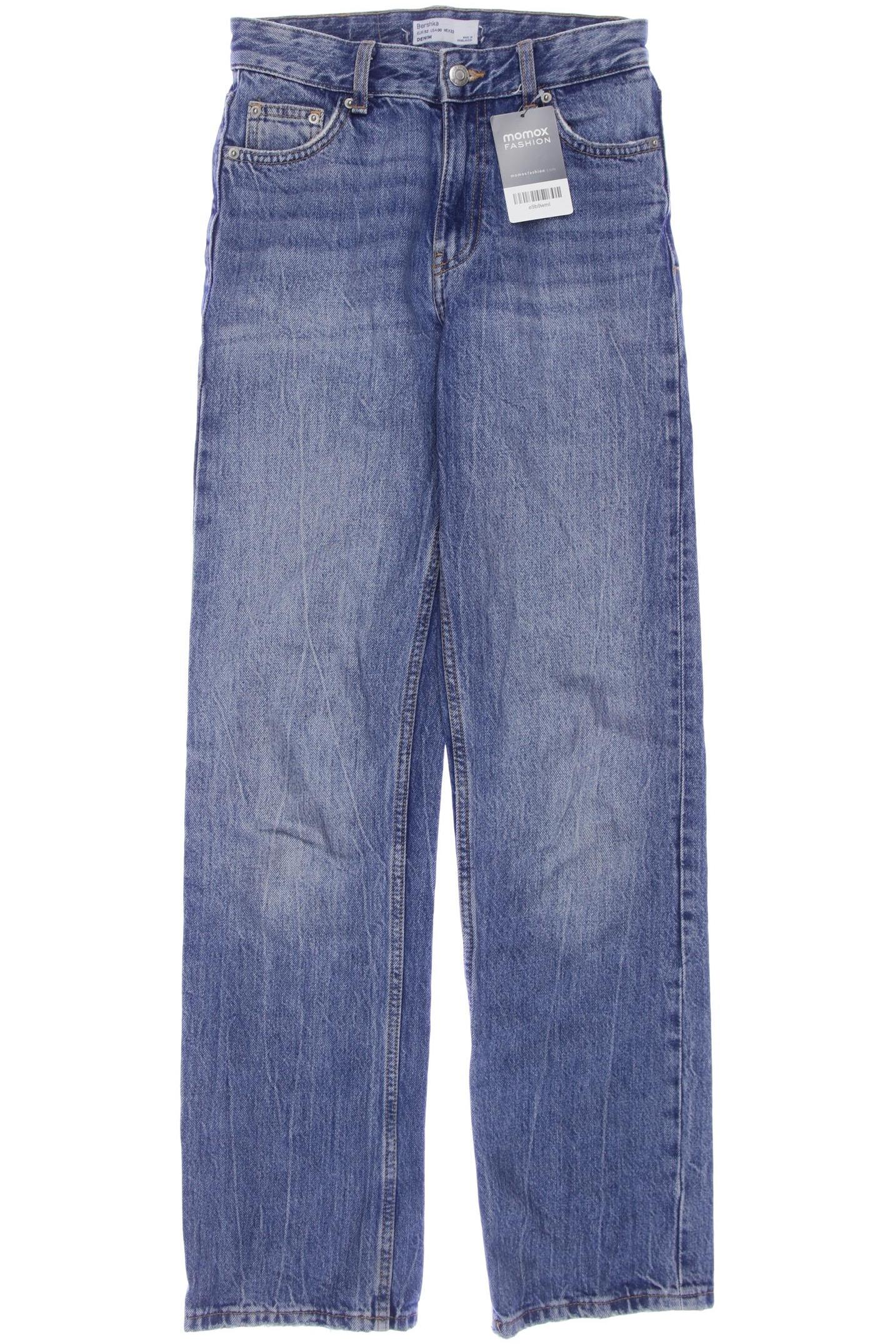 

bershka Damen Jeans, blau, Gr. 32