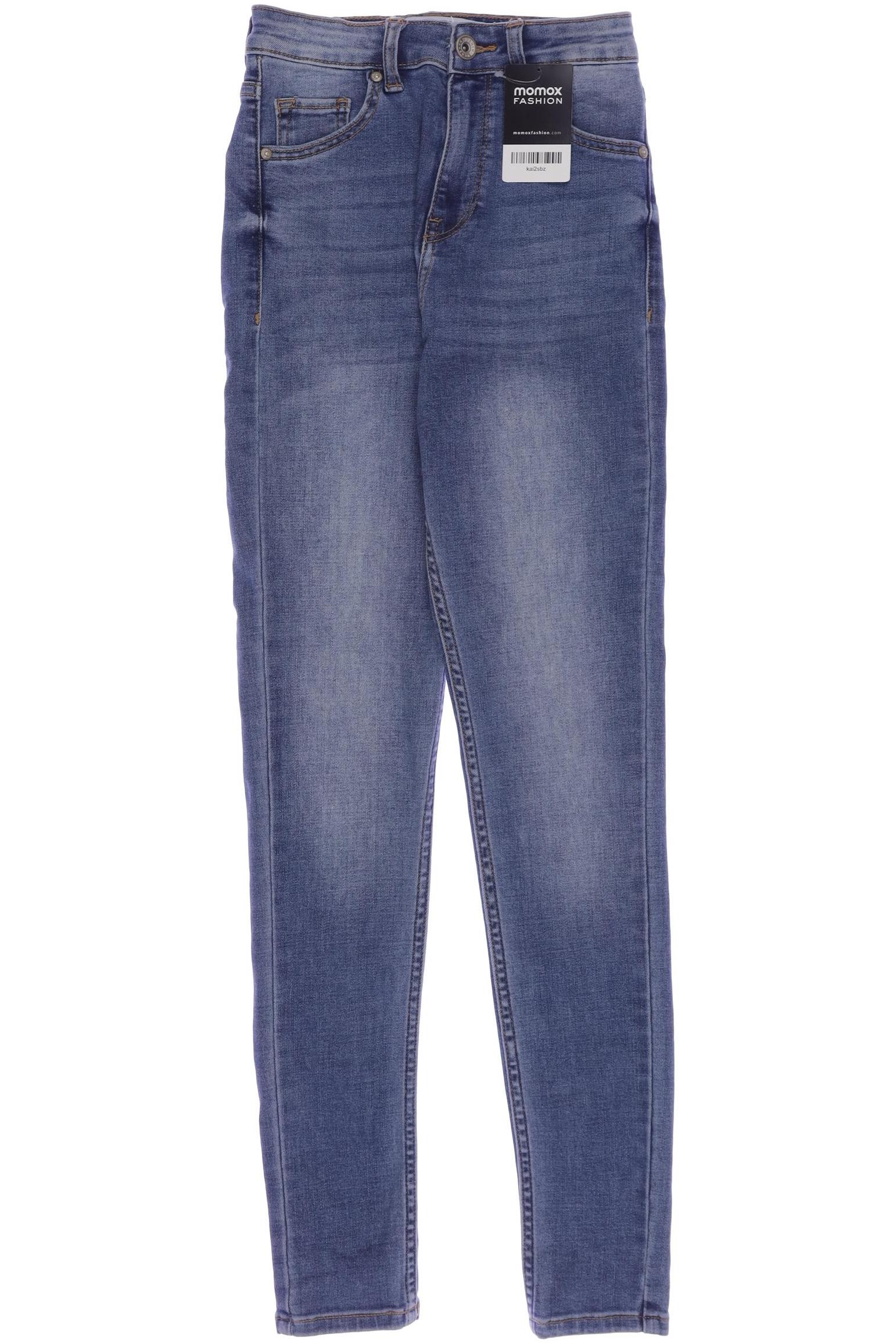 

bershka Damen Jeans, blau, Gr. 34