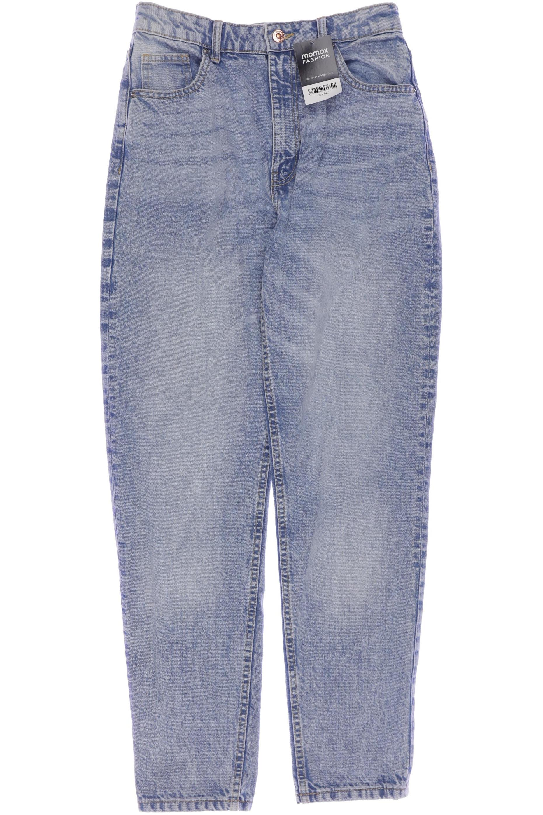 

bershka Damen Jeans, hellblau, Gr. 38