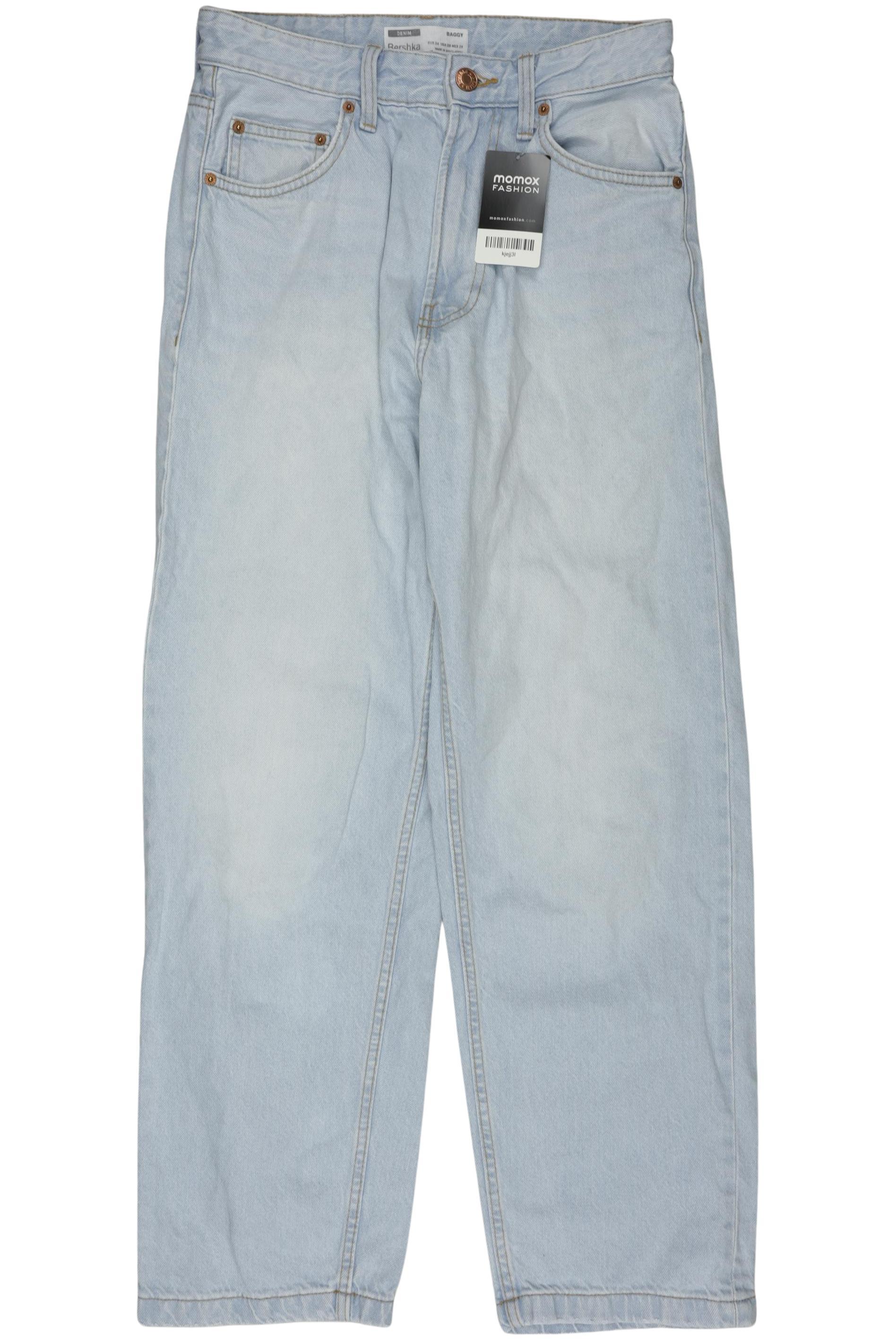 

bershka Damen Jeans, hellblau, Gr. 34