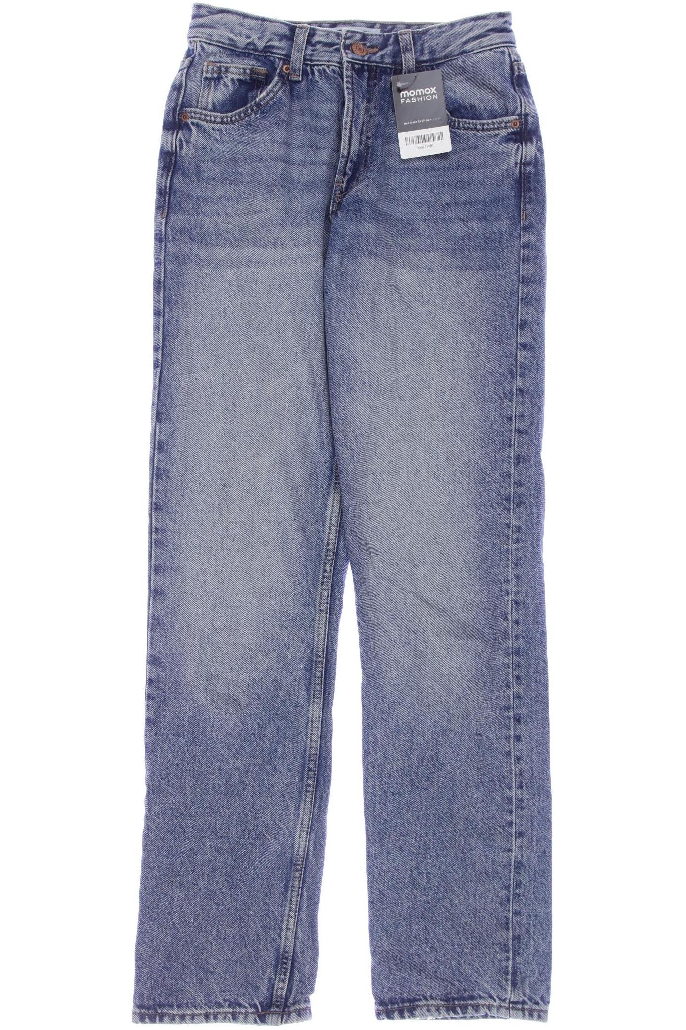 

bershka Damen Jeans, blau, Gr. 32