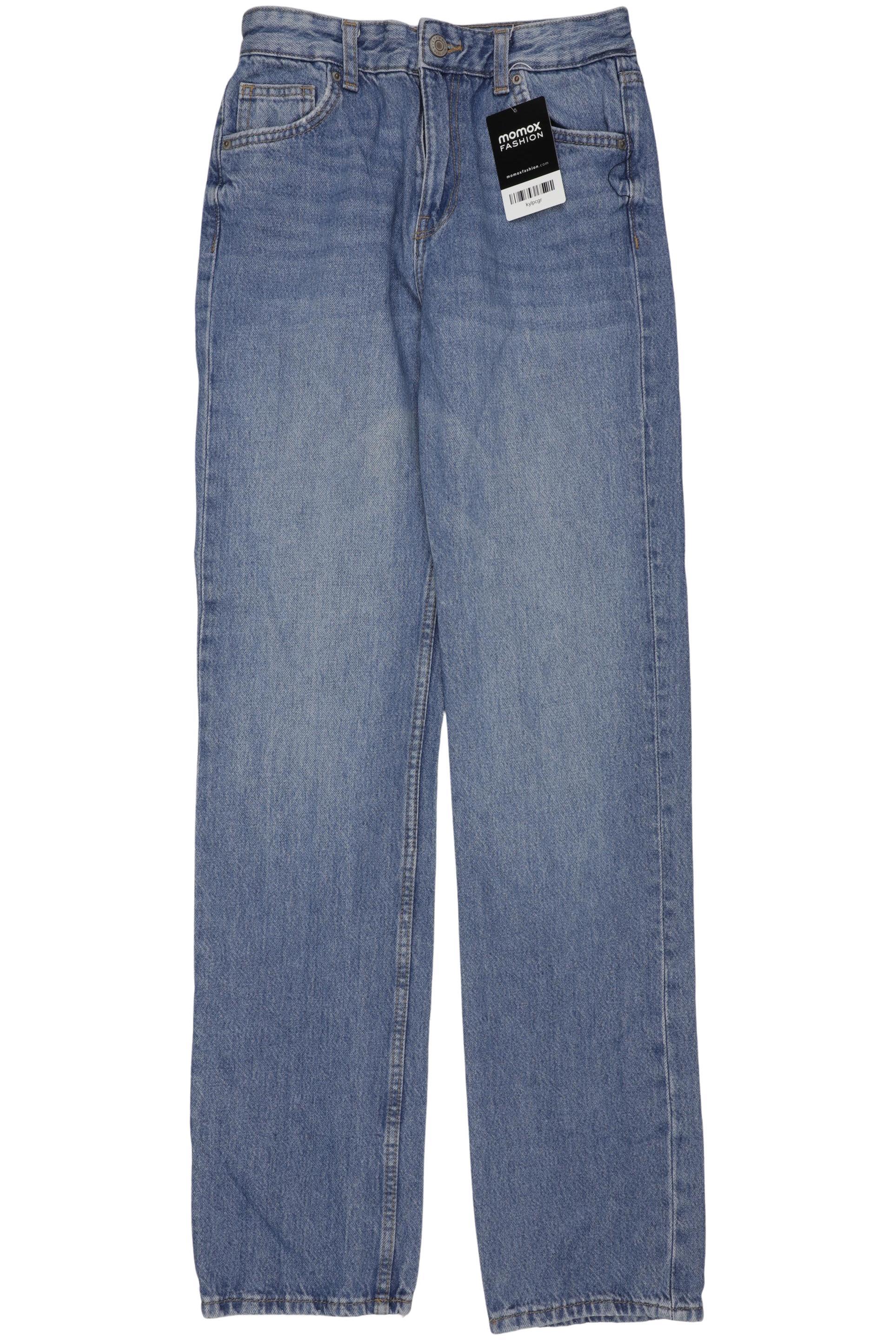 

bershka Damen Jeans, blau, Gr. 32