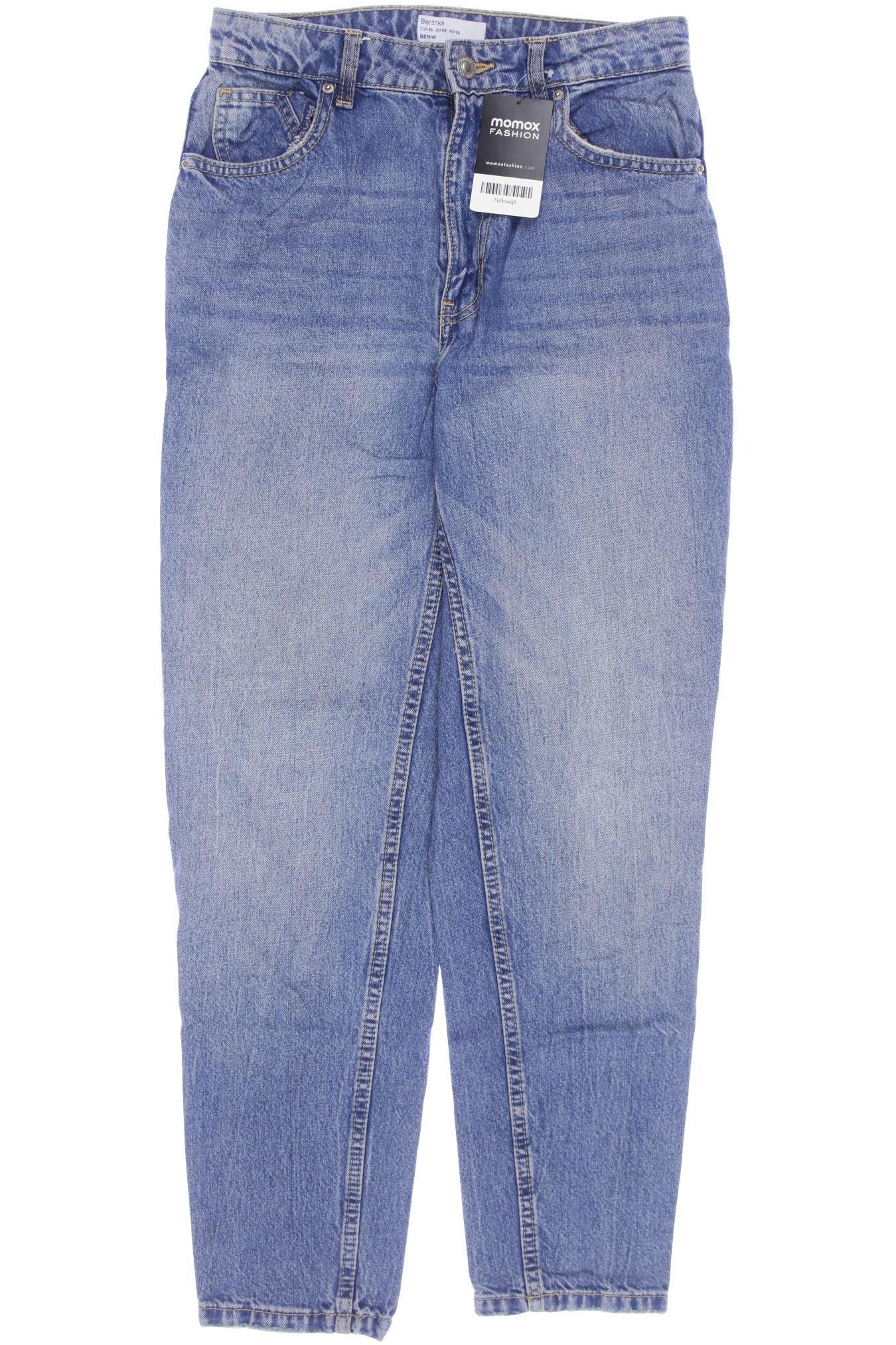 

bershka Damen Jeans, blau, Gr. 36