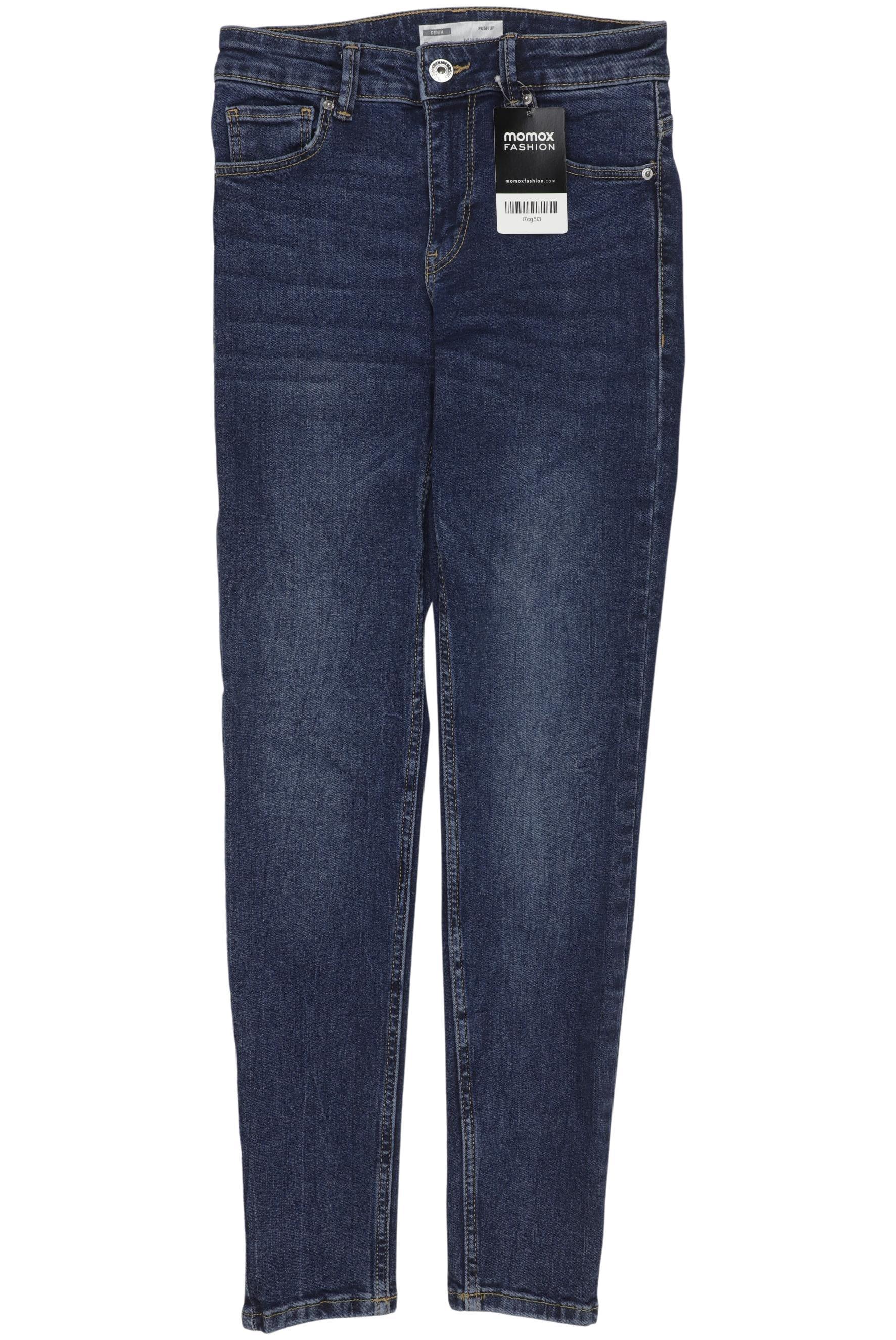 

bershka Damen Jeans, blau, Gr. 36