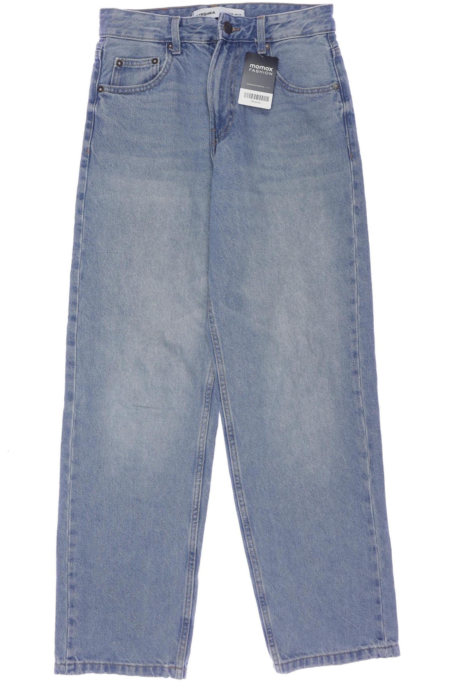 

bershka Damen Jeans, blau, Gr. 28