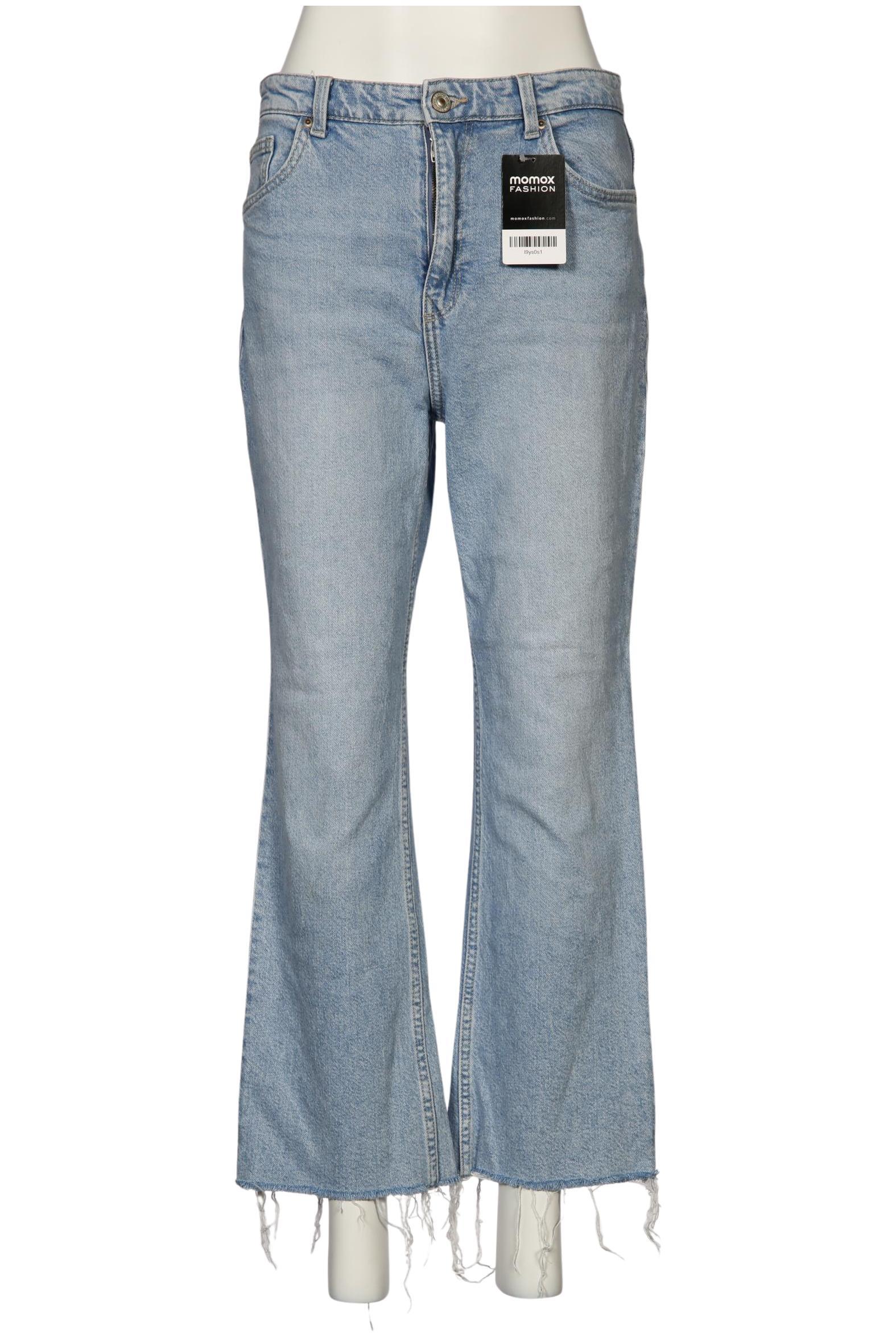 

bershka Damen Jeans, hellblau, Gr. 38