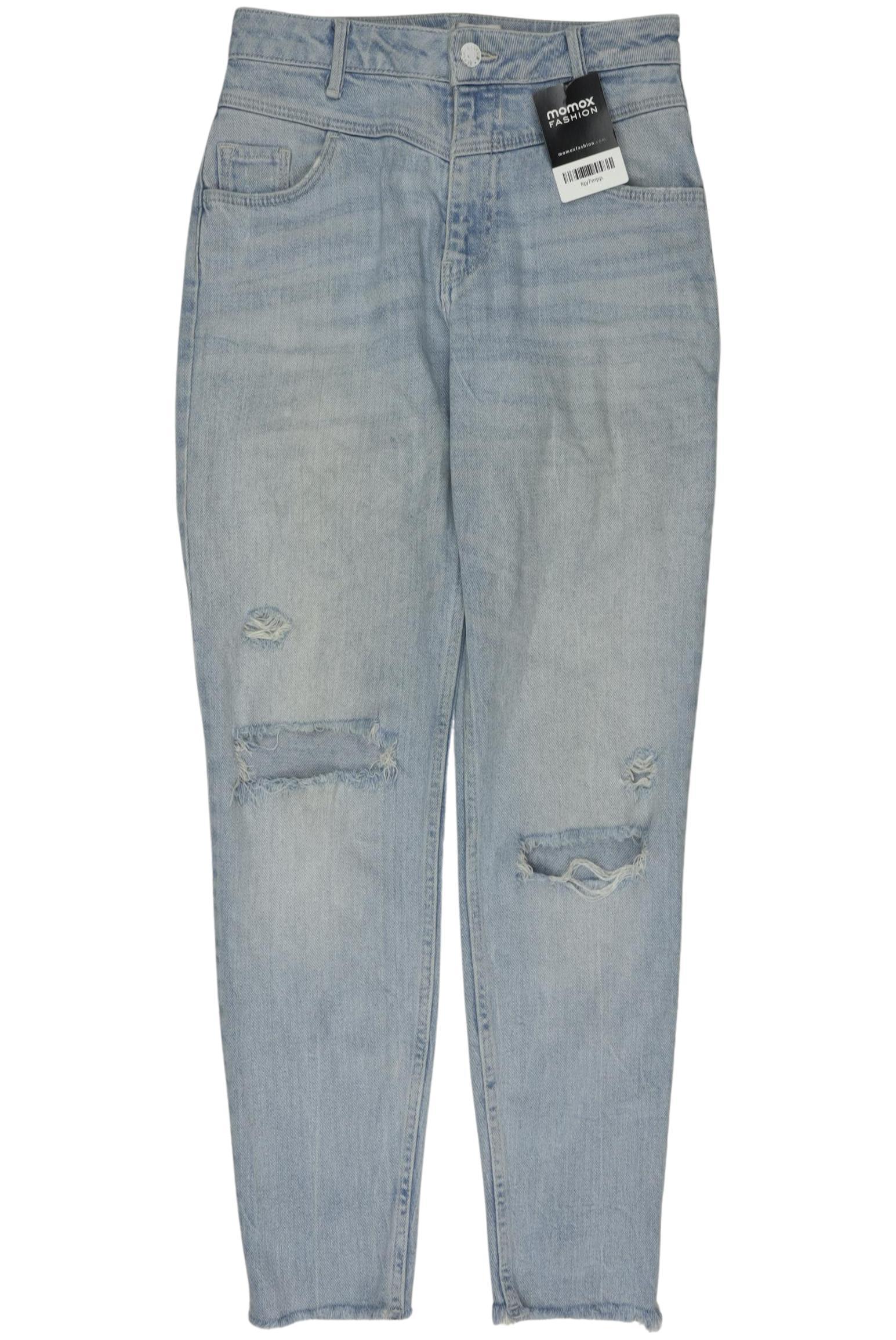 

bershka Damen Jeans, hellblau, Gr. 34