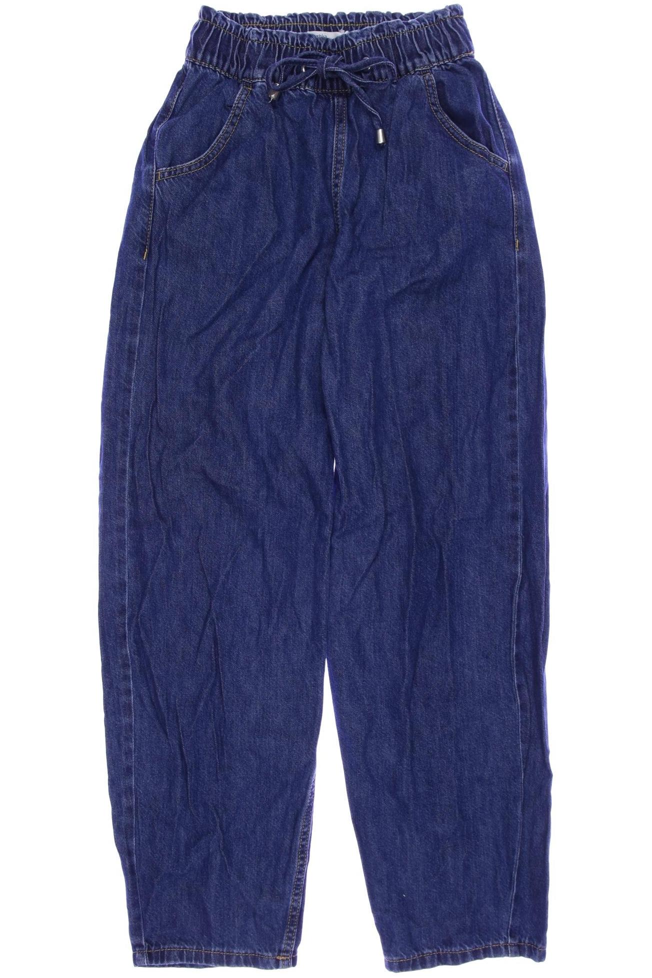 

bershka Damen Jeans, blau, Gr. 0