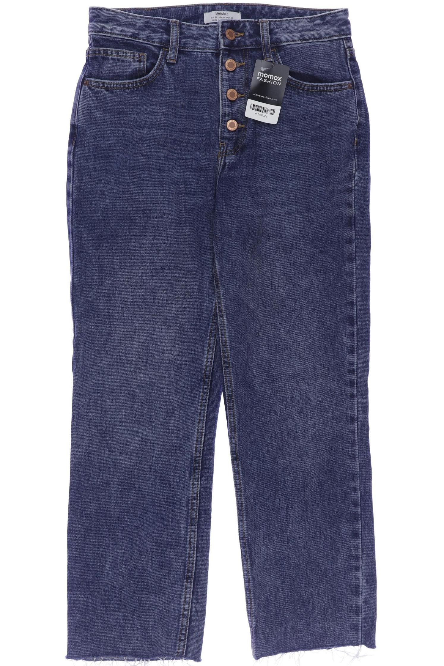 

bershka Damen Jeans, blau, Gr. 36