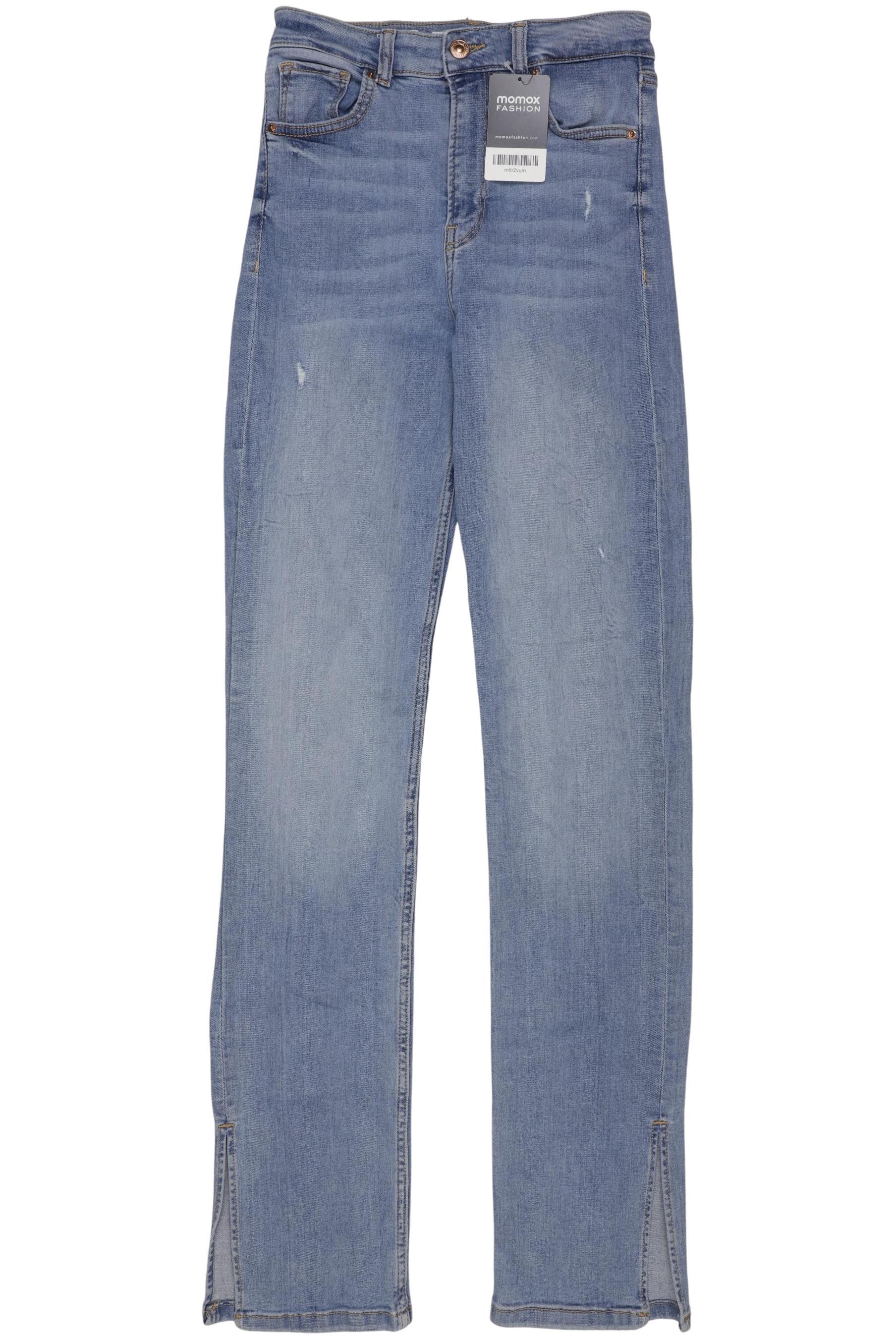 

bershka Damen Jeans, hellblau, Gr. 36