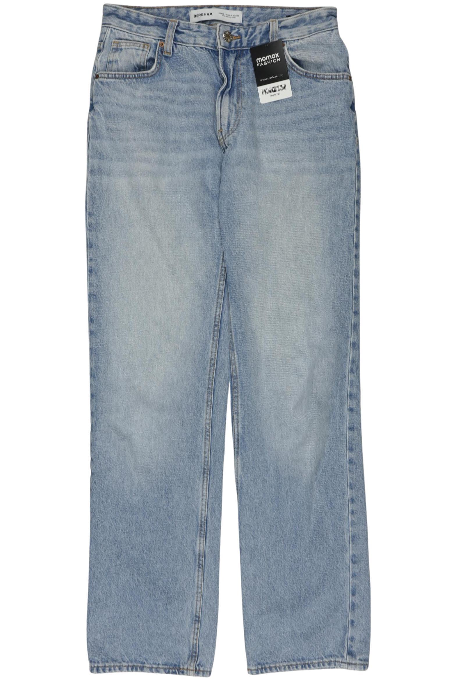 

bershka Damen Jeans, hellblau, Gr. 36