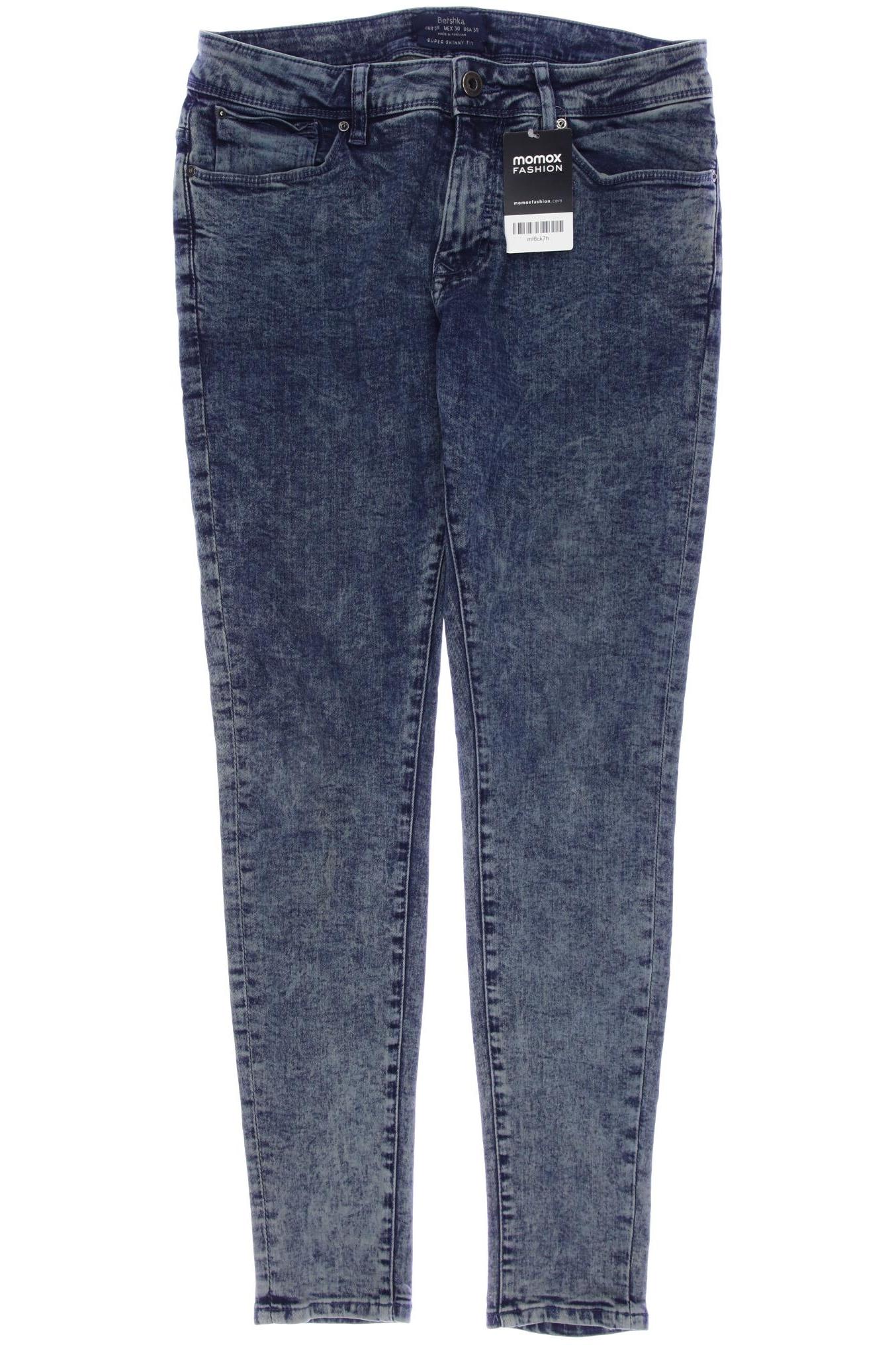 

bershka Damen Jeans, blau, Gr. 38
