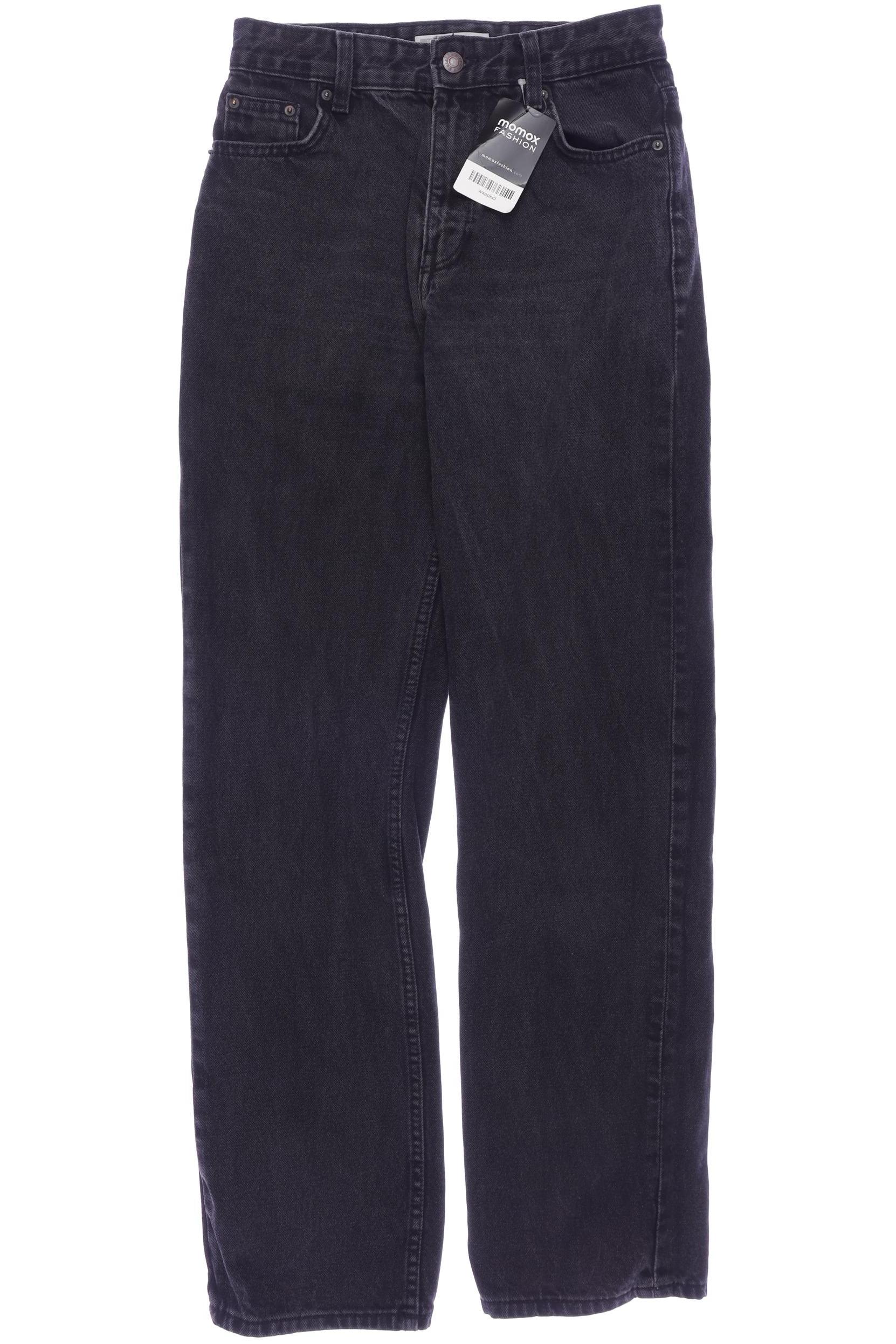 

bershka Damen Jeans, schwarz, Gr. 36