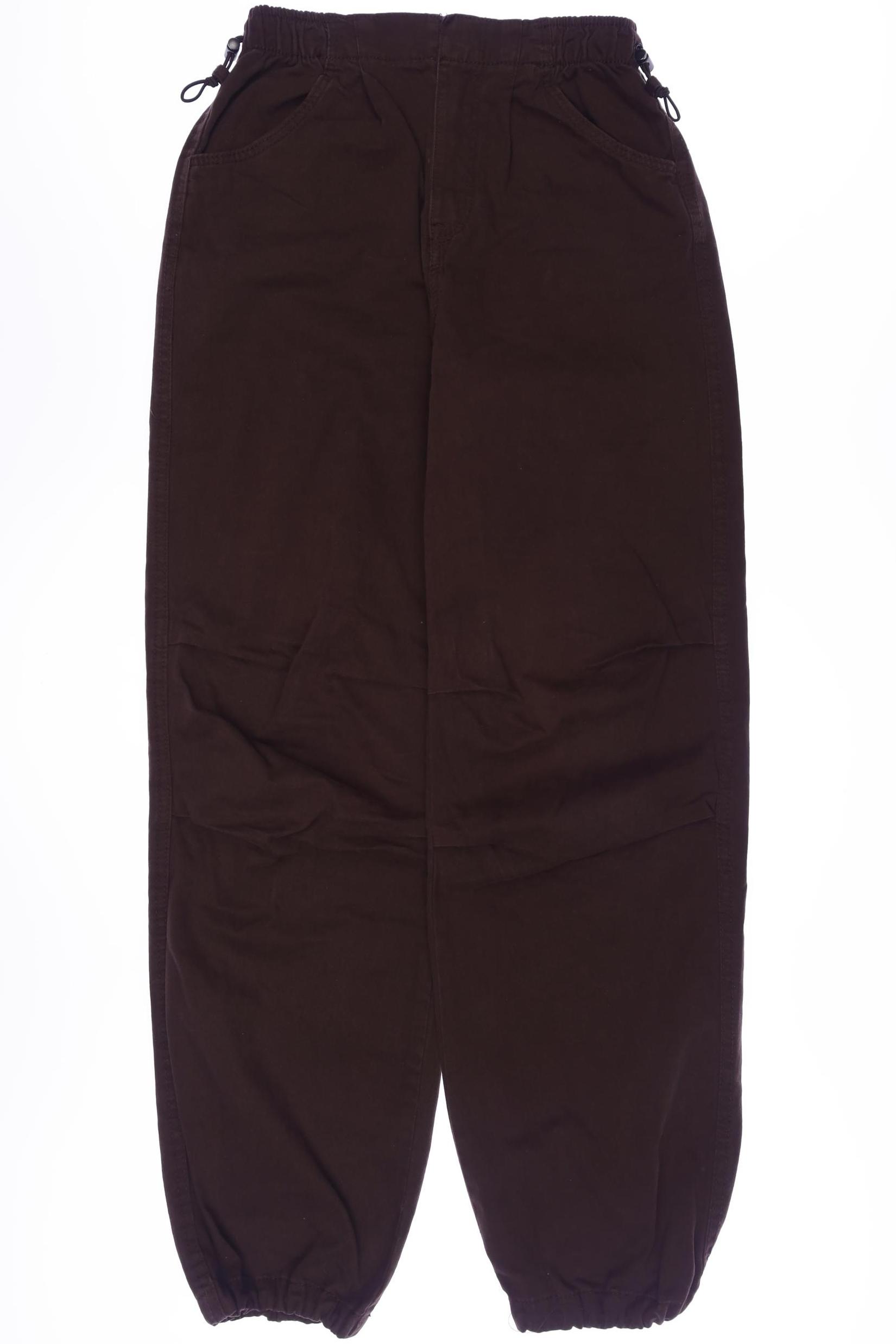 

bershka Damen Jeans, braun, Gr. 0