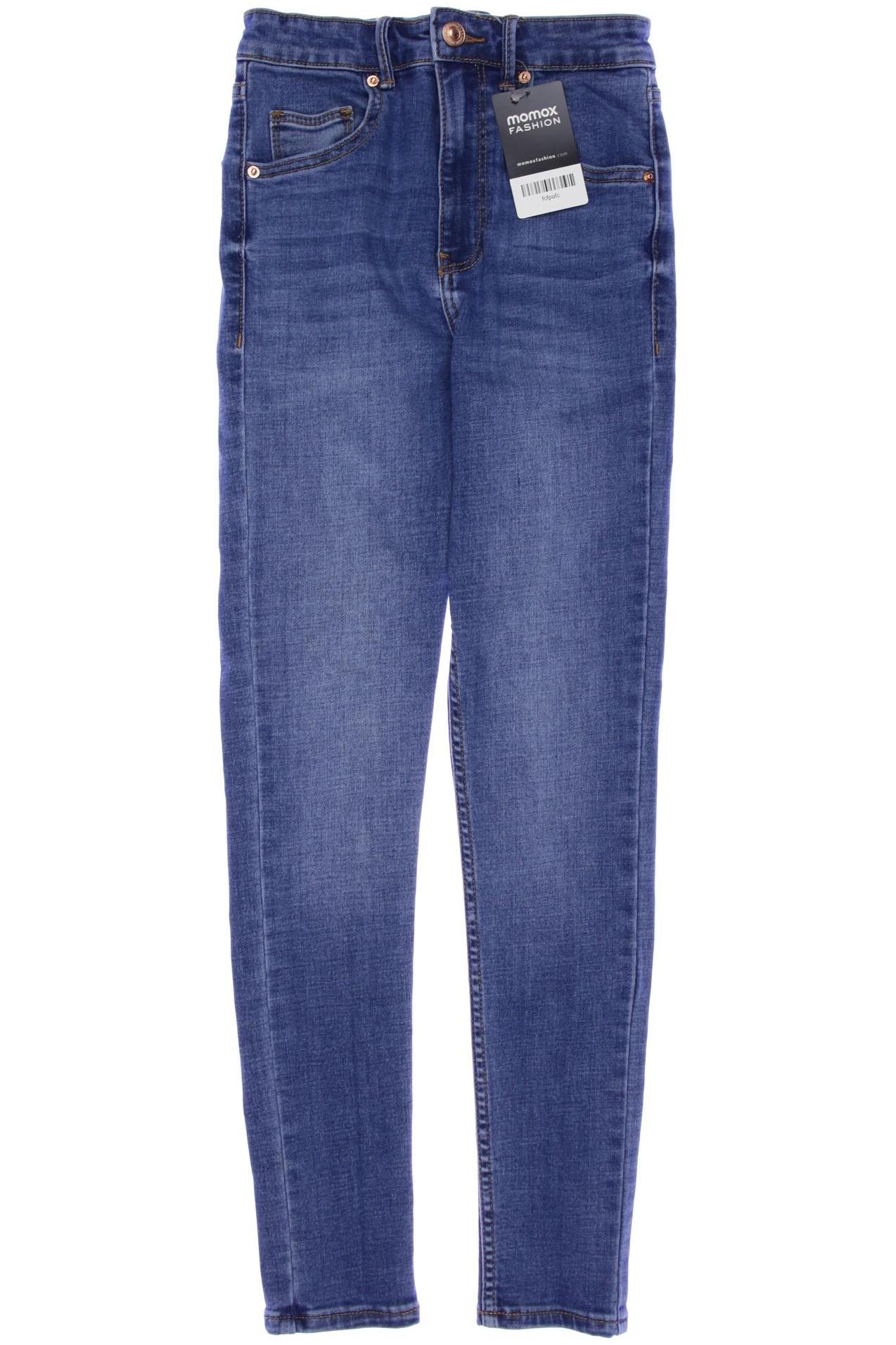 

bershka Damen Jeans, blau, Gr. 32