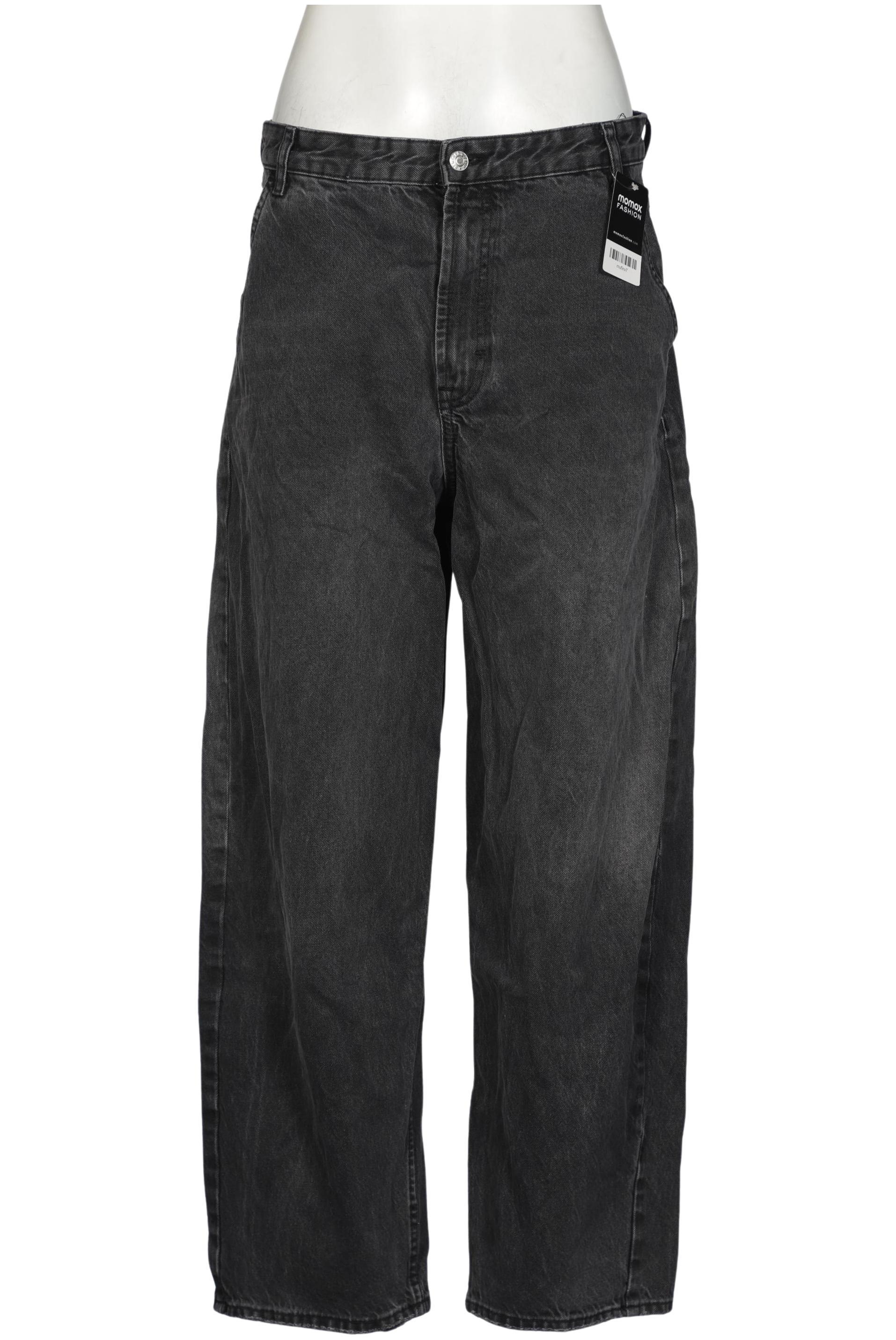 

bershka Damen Jeans, grau, Gr. 40