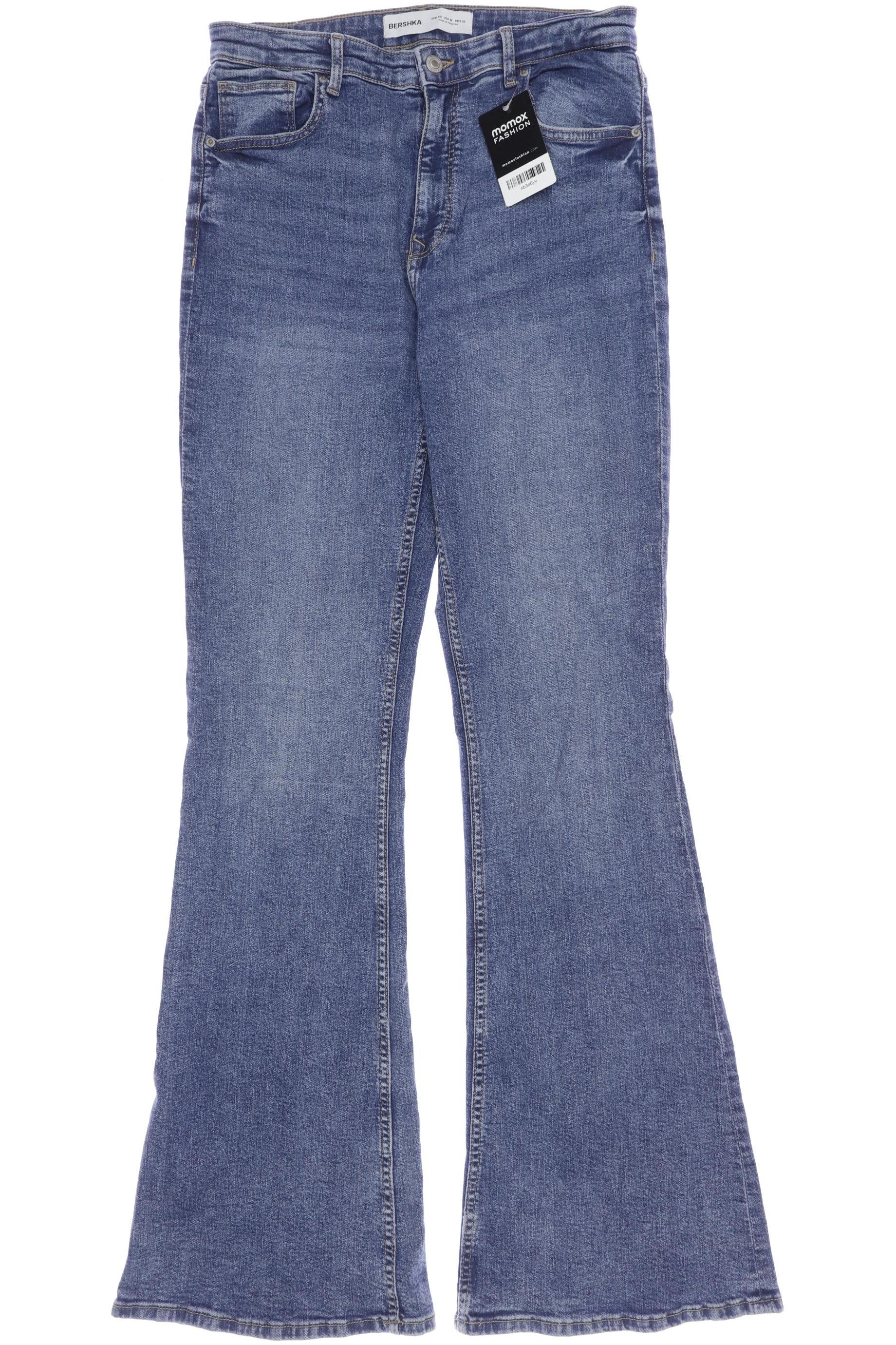 

bershka Damen Jeans, blau, Gr. 42