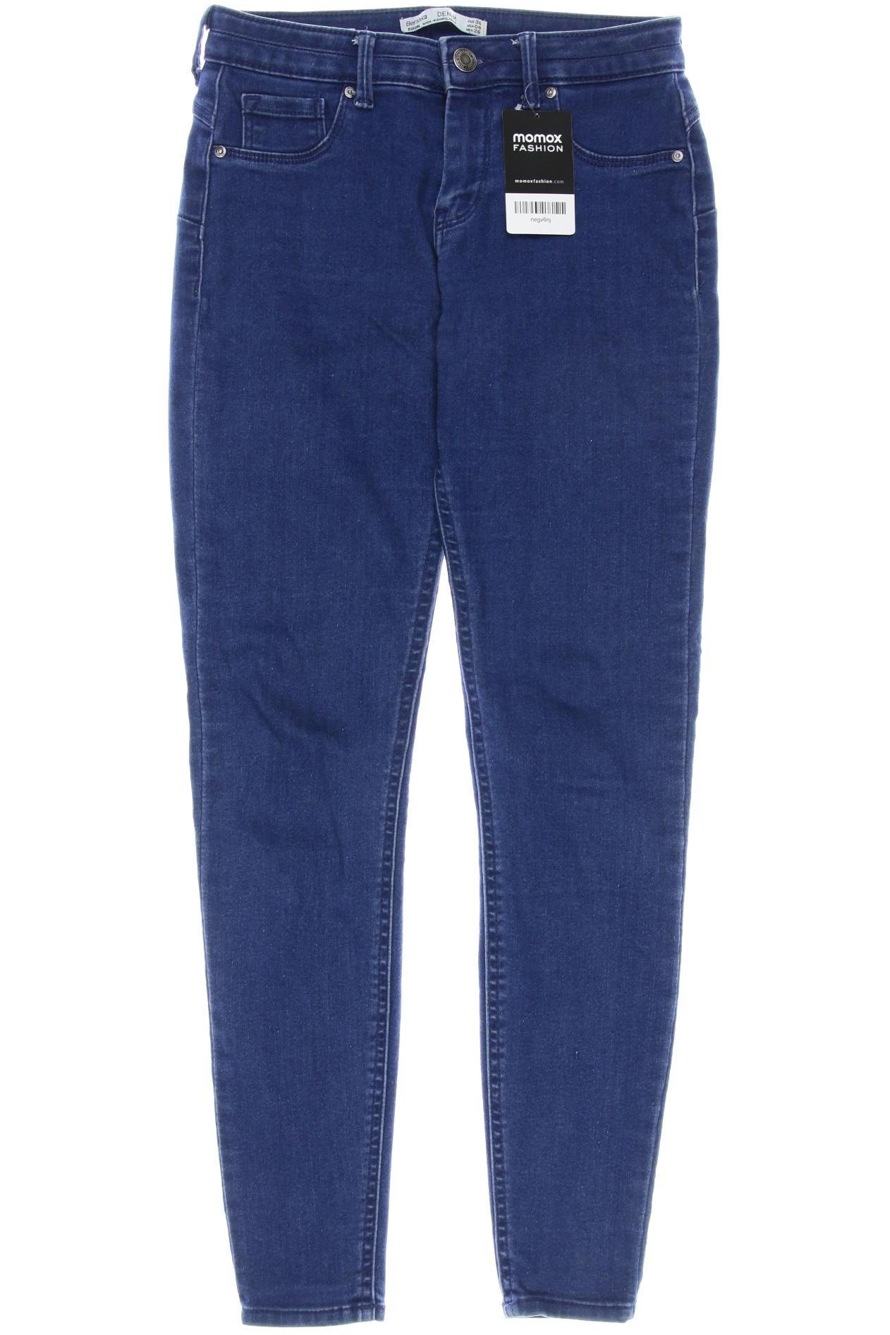 

bershka Damen Jeans, blau, Gr. 36