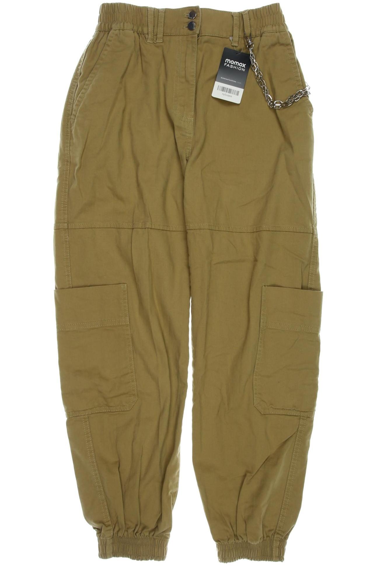 

bershka Damen Jeans, beige, Gr. 38