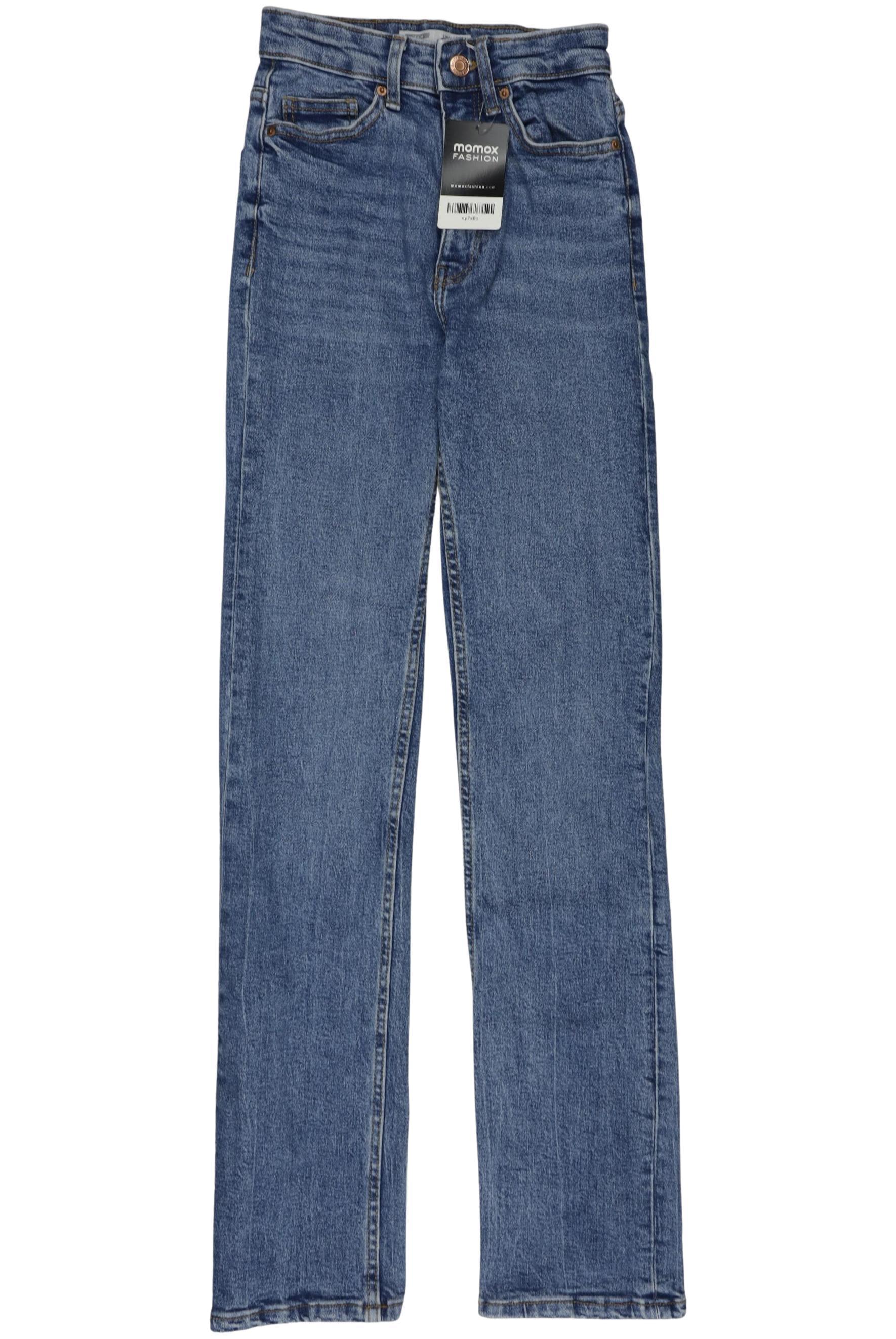 

bershka Damen Jeans, blau, Gr. 32