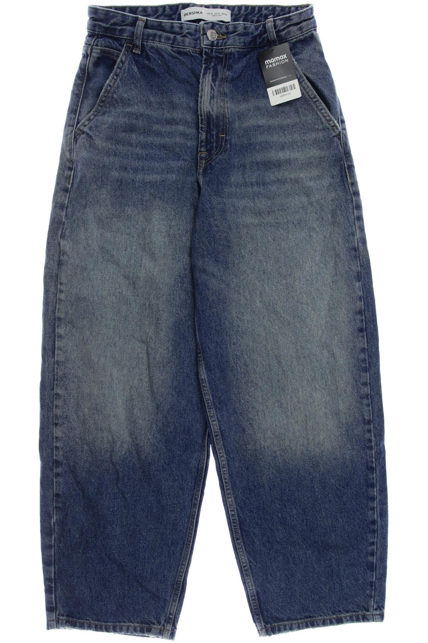 

bershka Damen Jeans, blau, Gr. 36