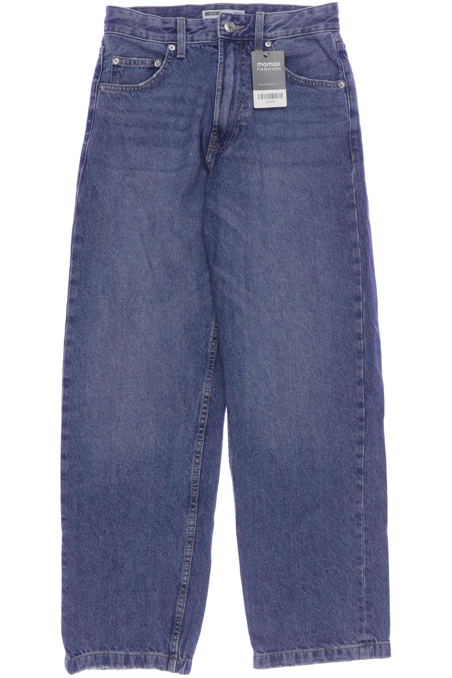

bershka Damen Jeans, blau, Gr. 34