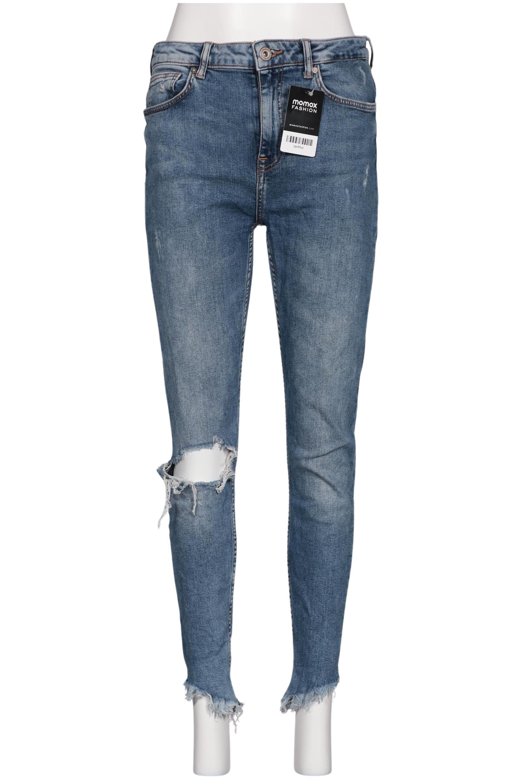 

bershka Damen Jeans, blau, Gr. 38