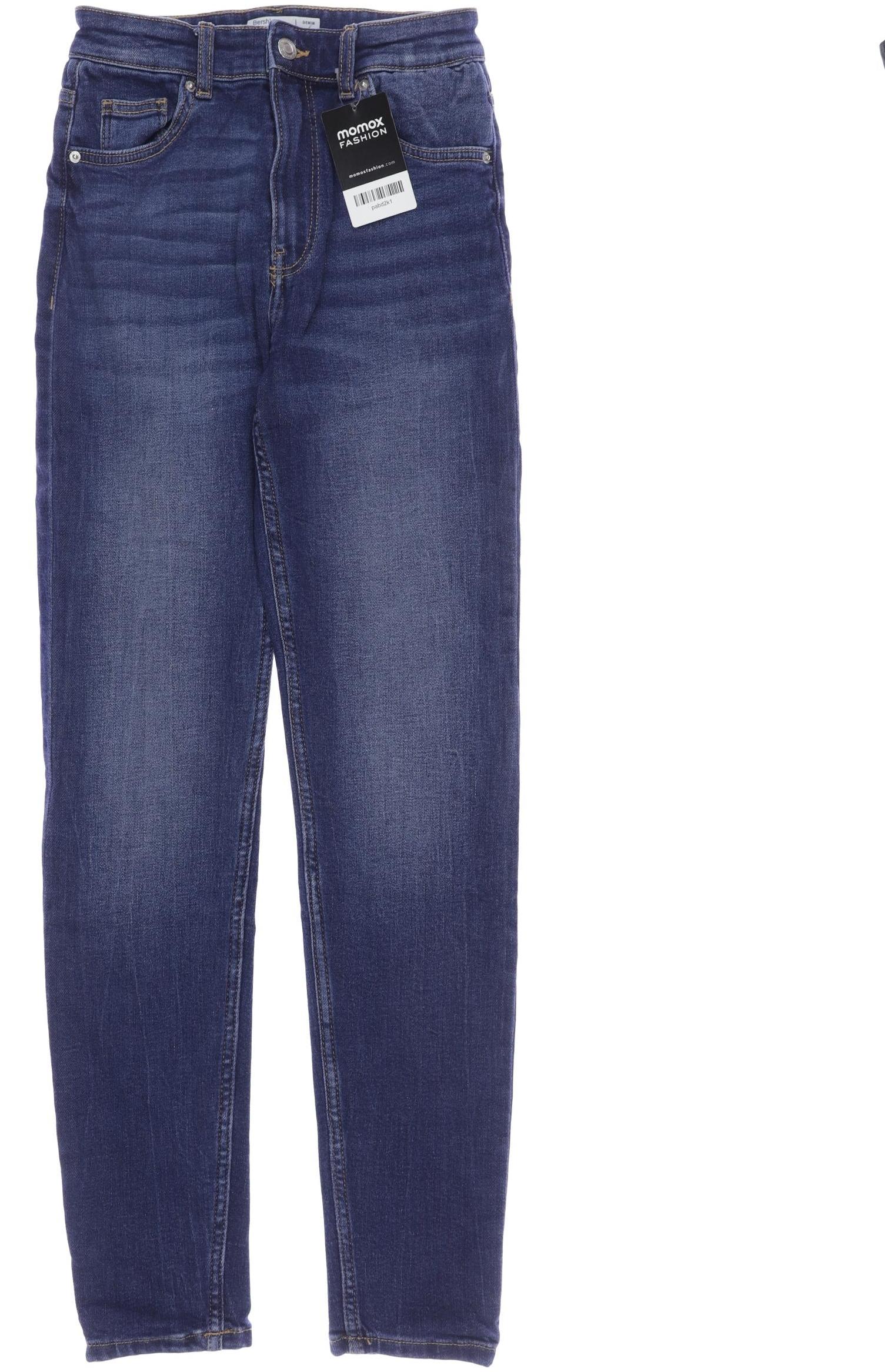 

bershka Damen Jeans, blau, Gr. 34