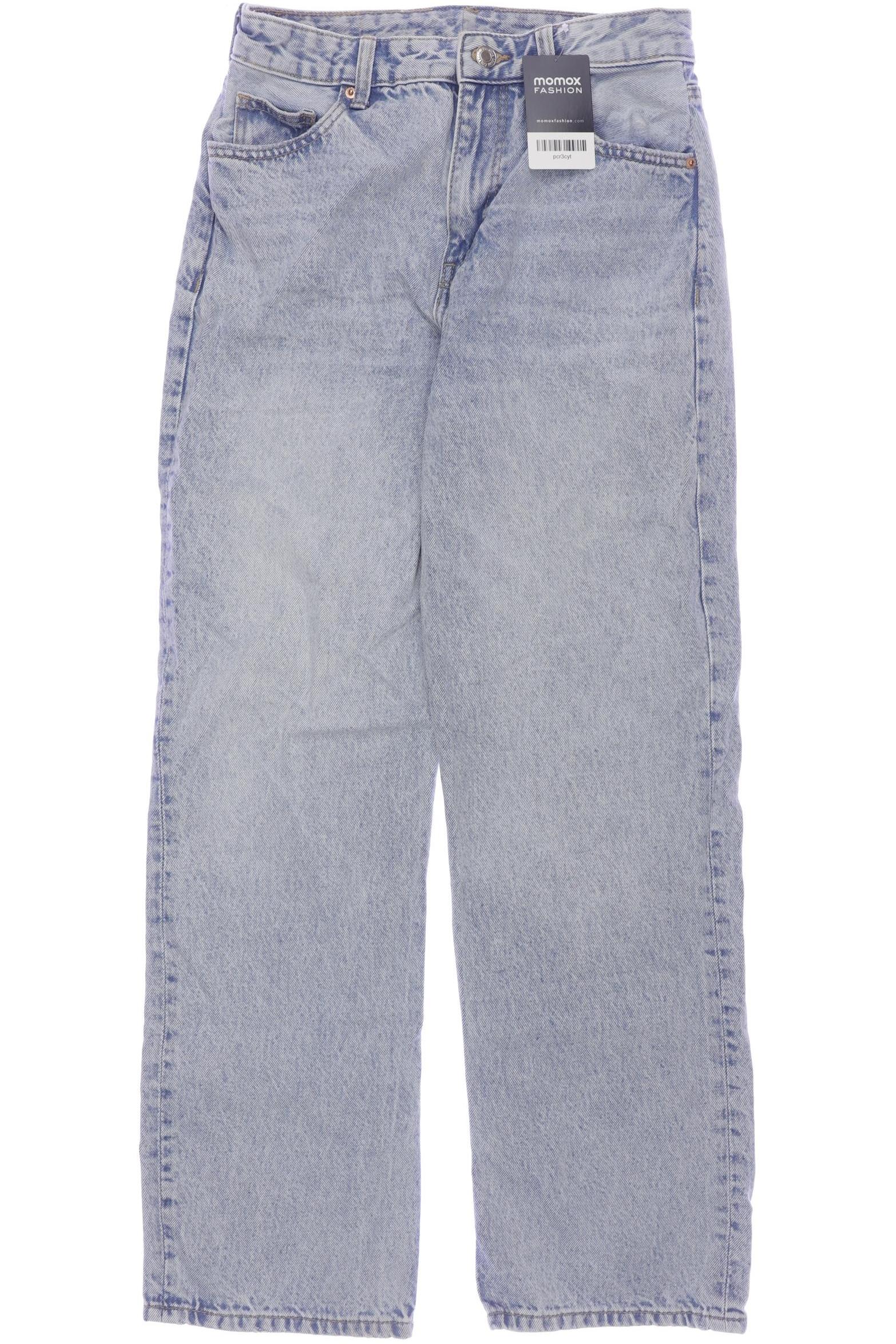 

bershka Damen Jeans, blau, Gr. 28