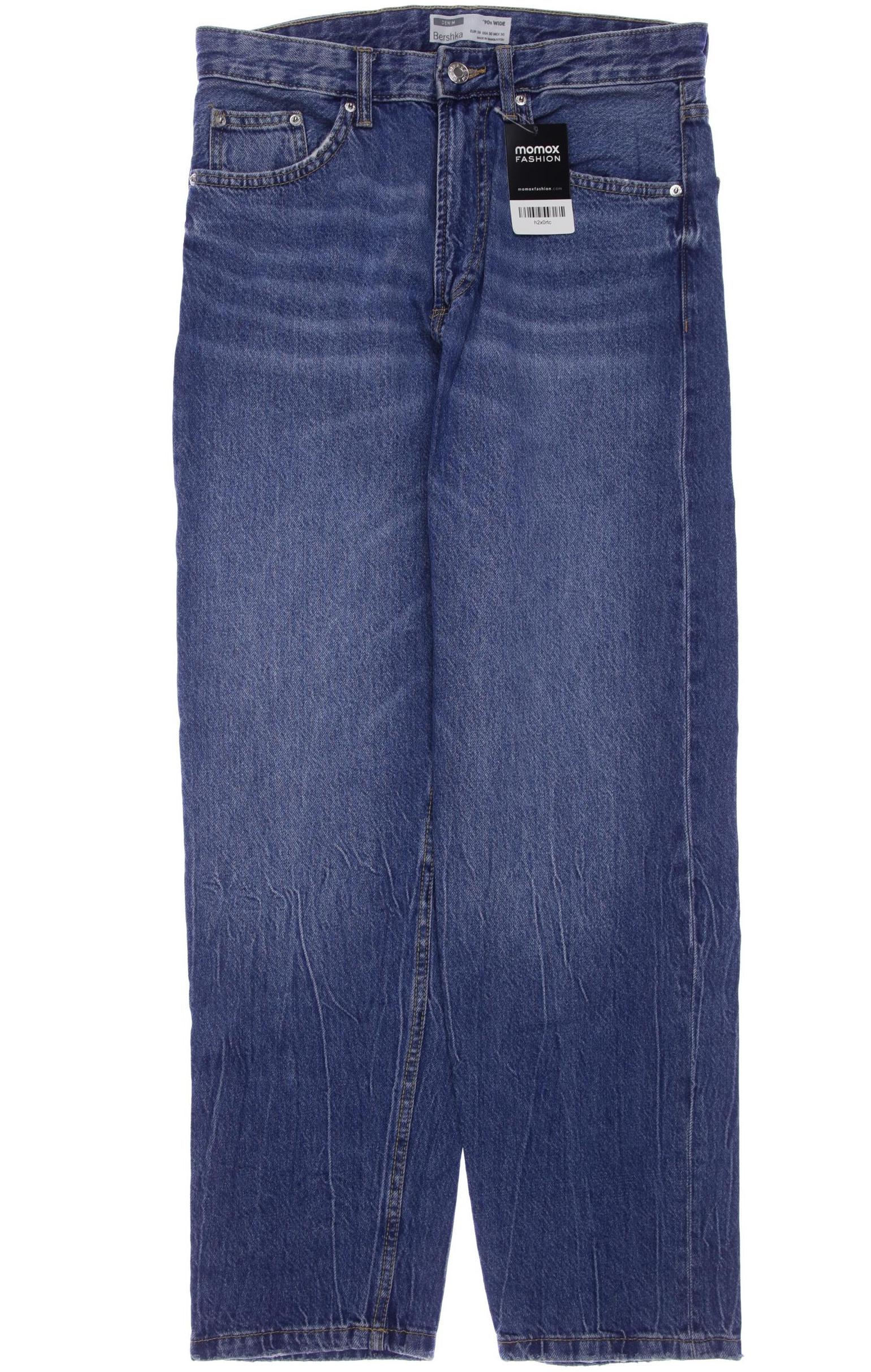 

bershka Damen Jeans, blau, Gr. 38