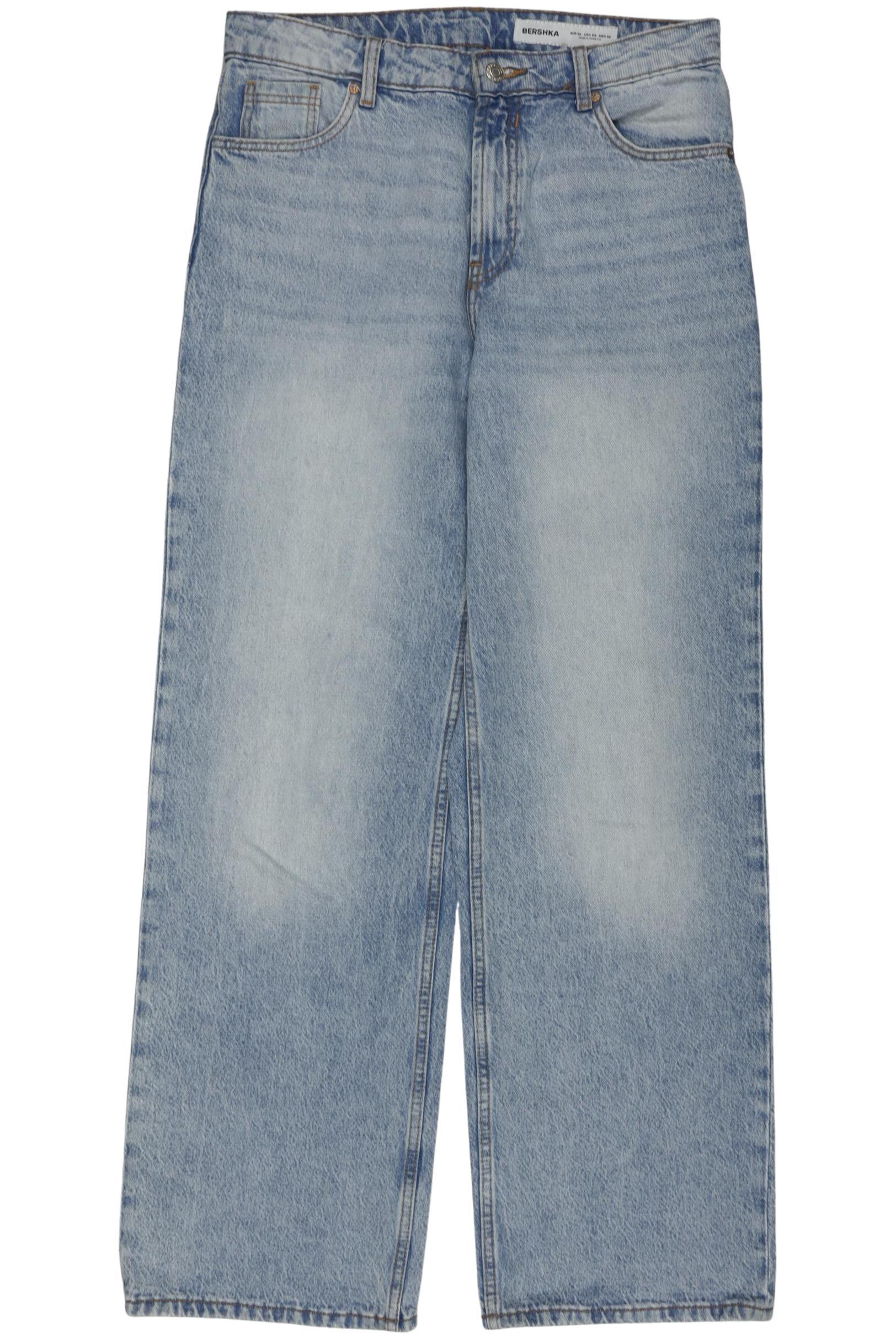 

bershka Damen Jeans, hellblau, Gr. 36