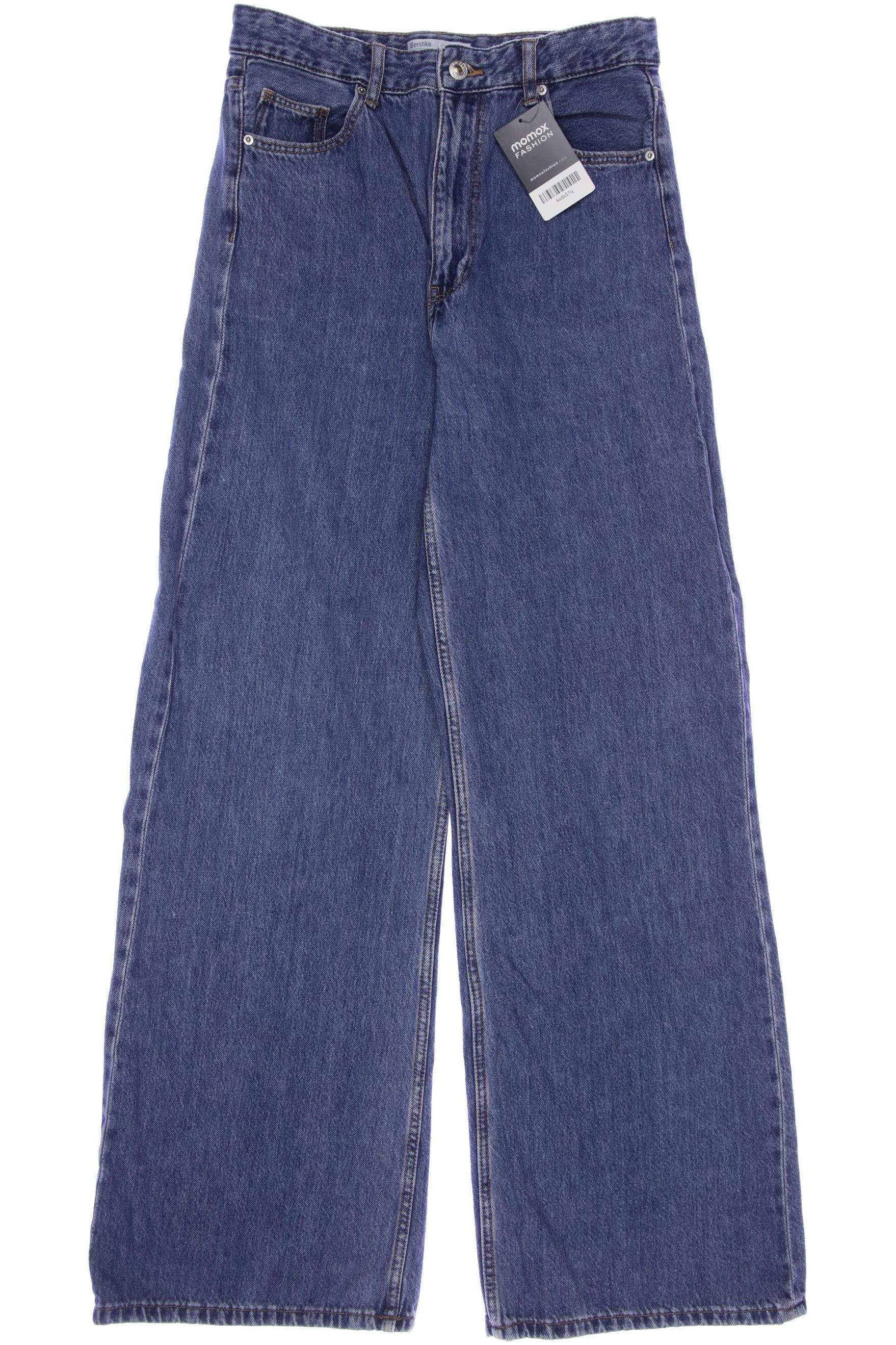 

bershka Damen Jeans, blau, Gr. 38