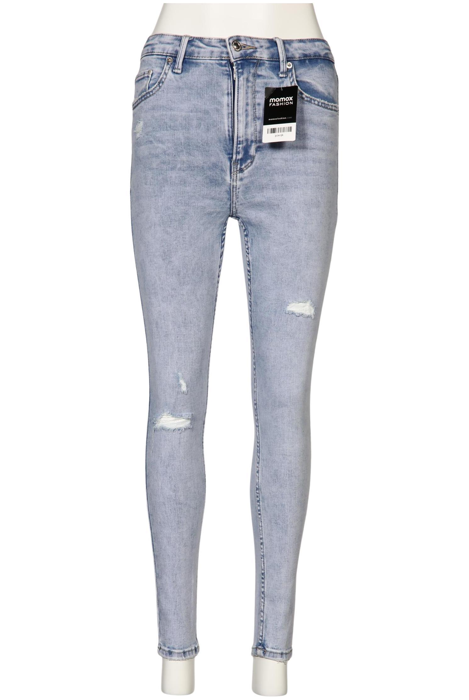 

bershka Damen Jeans, hellblau, Gr. 36