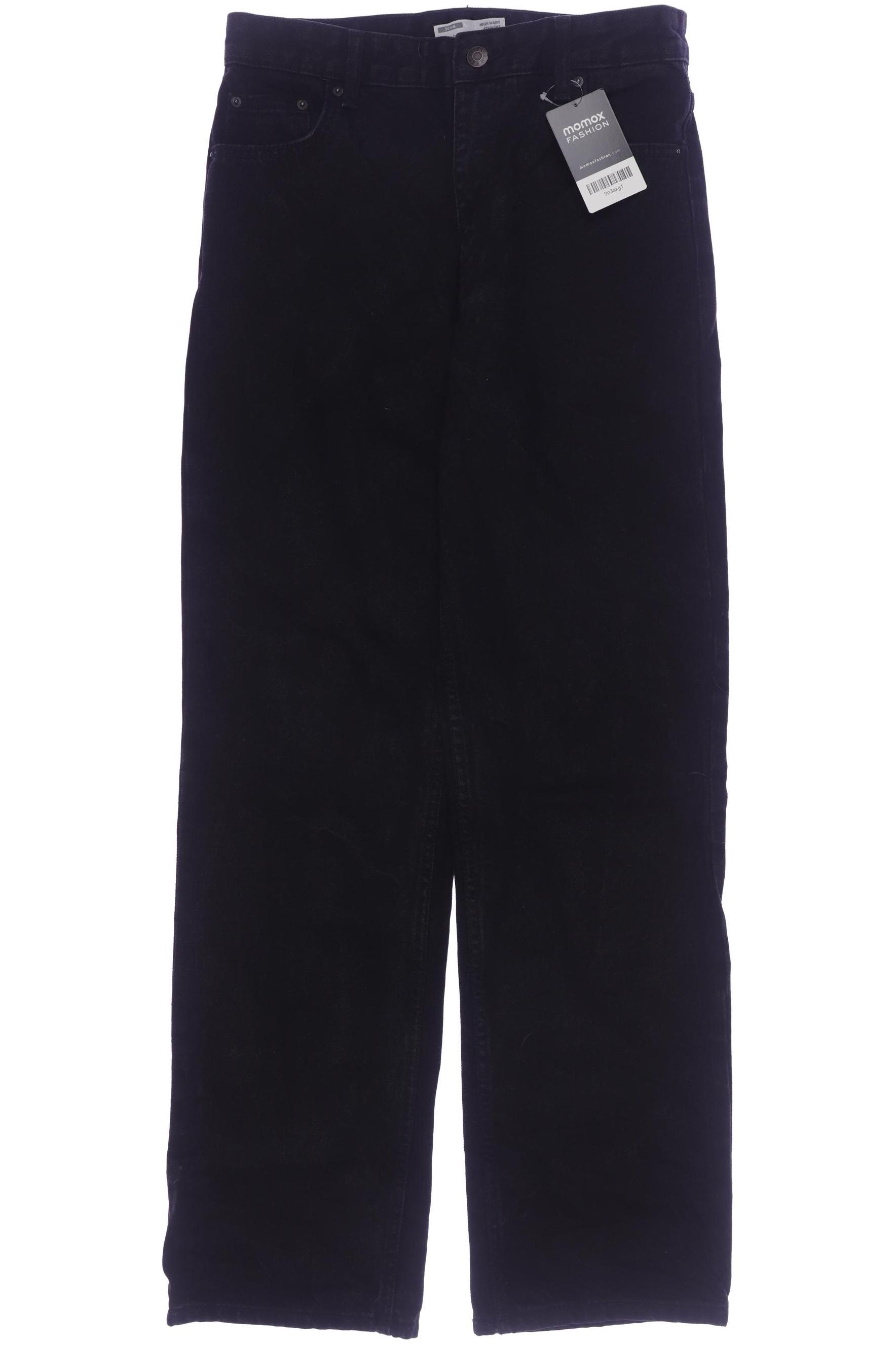 

bershka Damen Jeans, schwarz, Gr. 38