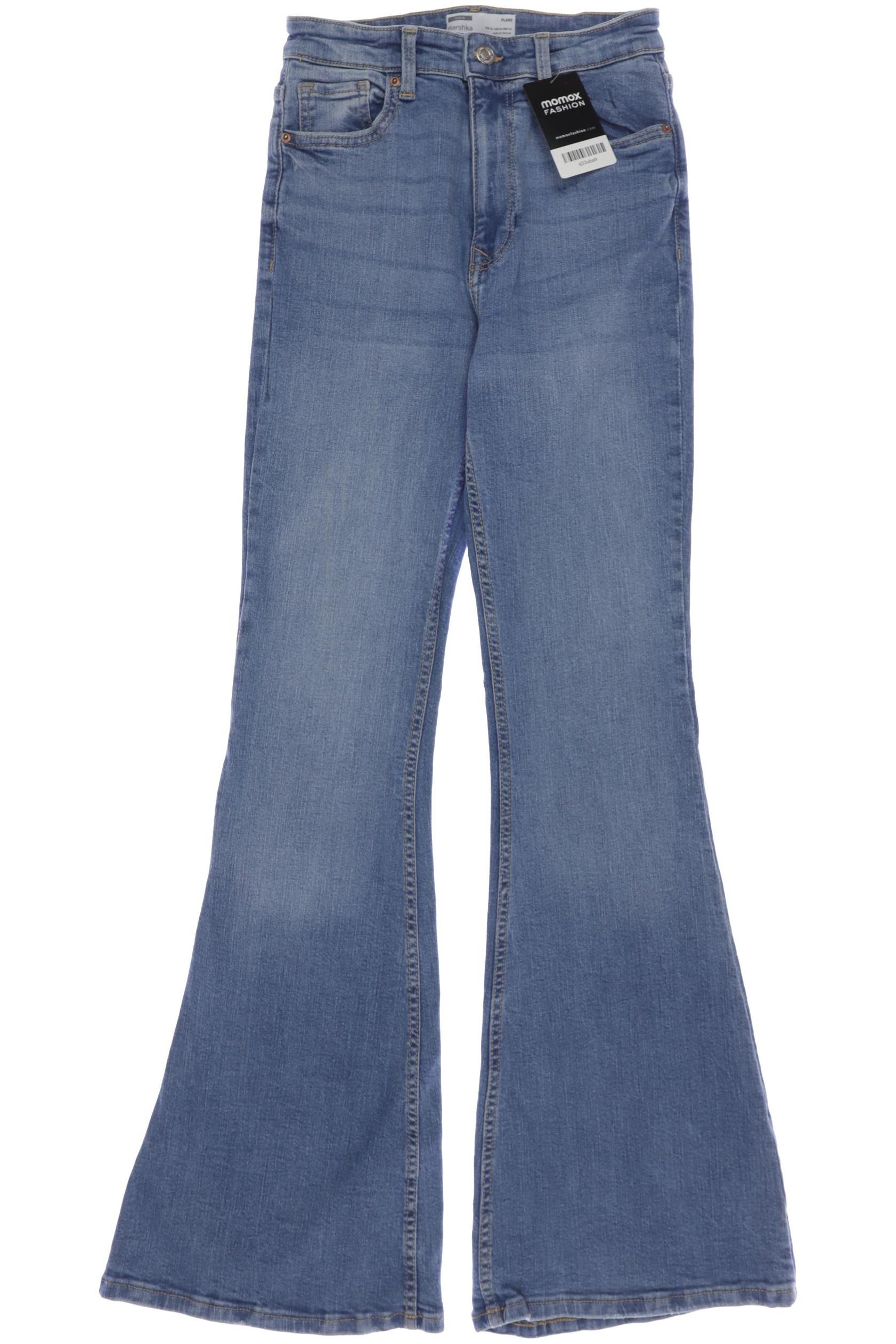 

bershka Damen Jeans, blau, Gr. 36
