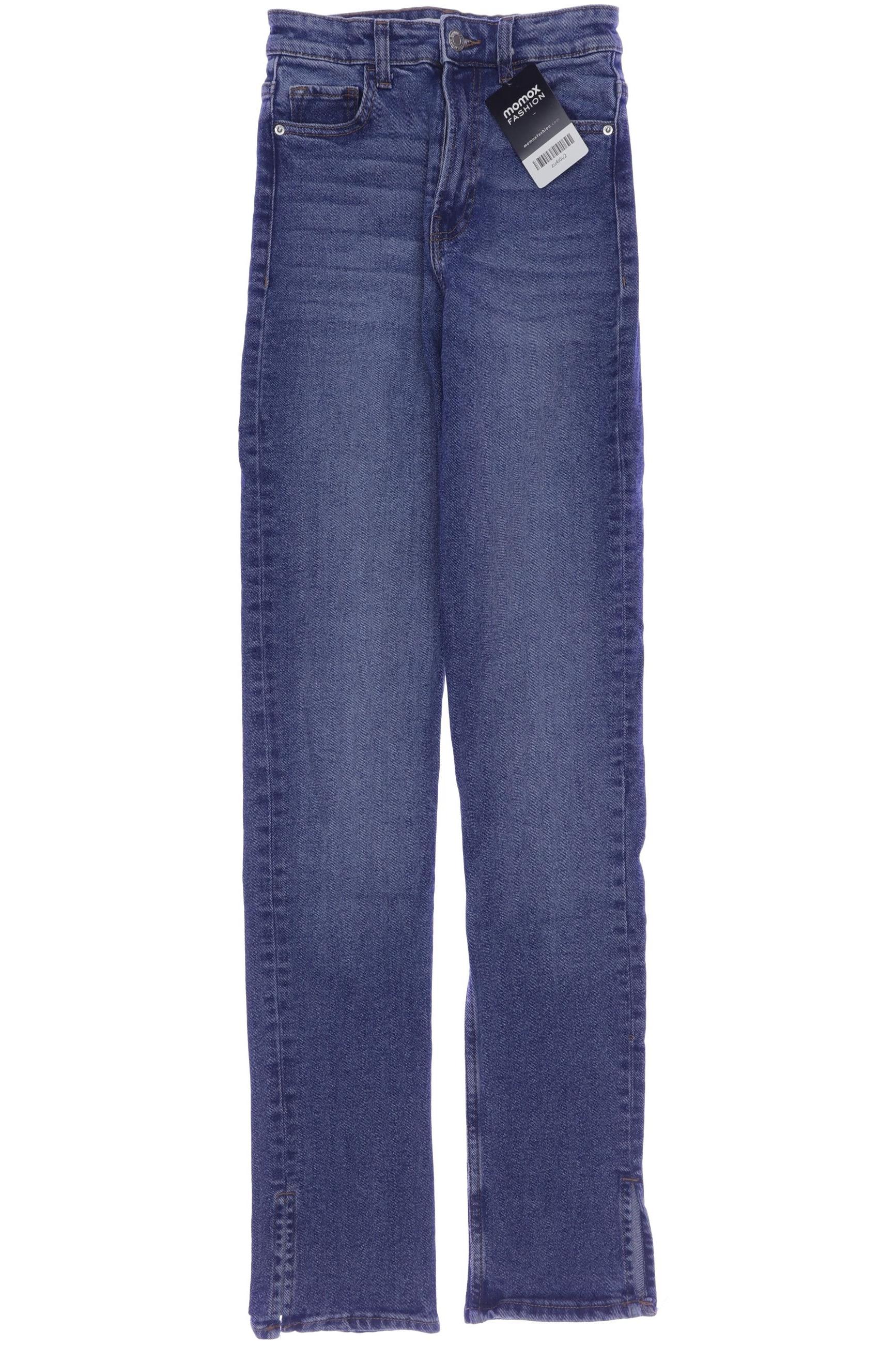 

bershka Damen Jeans, blau, Gr. 34