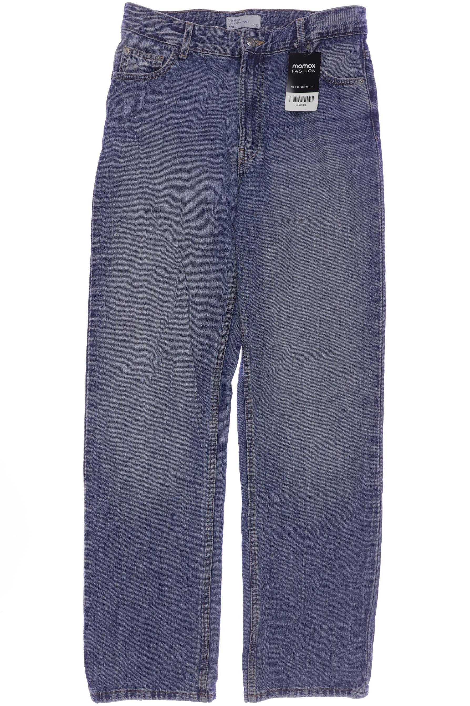 

bershka Damen Jeans, blau, Gr. 38