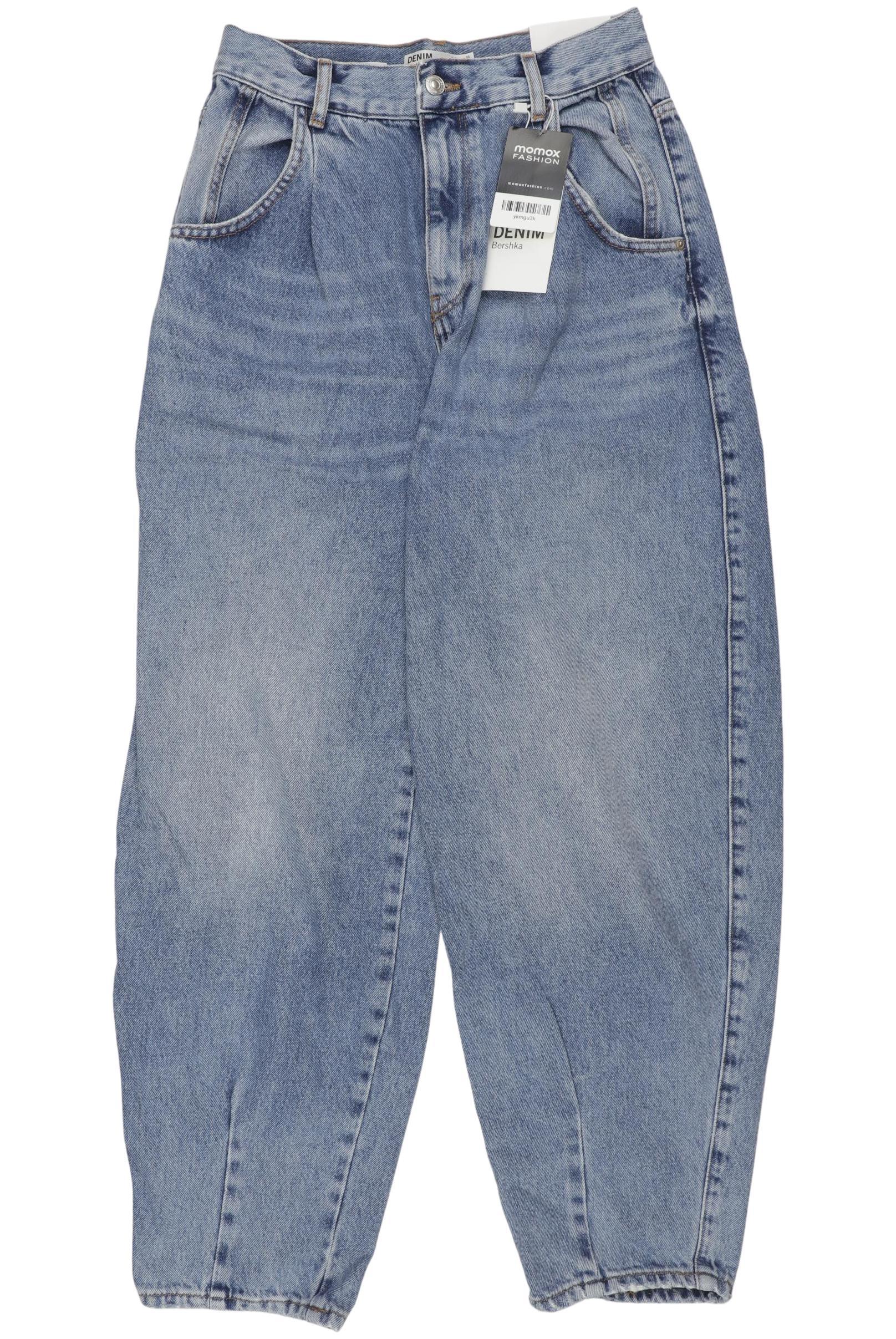 

bershka Damen Jeans, blau, Gr. 36