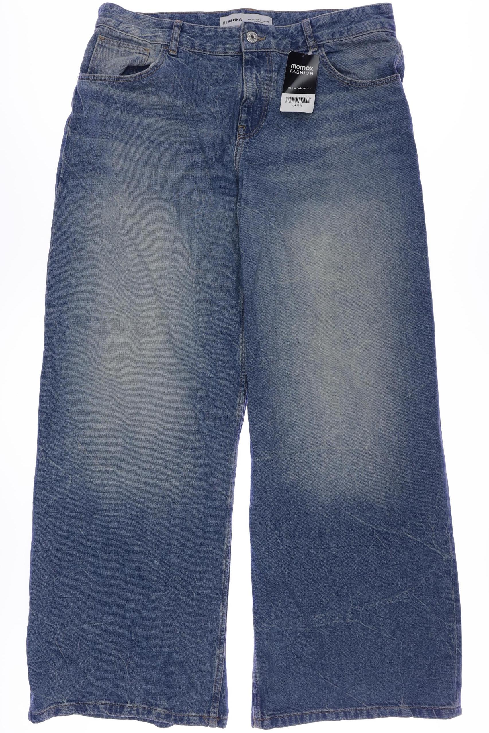 

bershka Damen Jeans, blau, Gr. 44