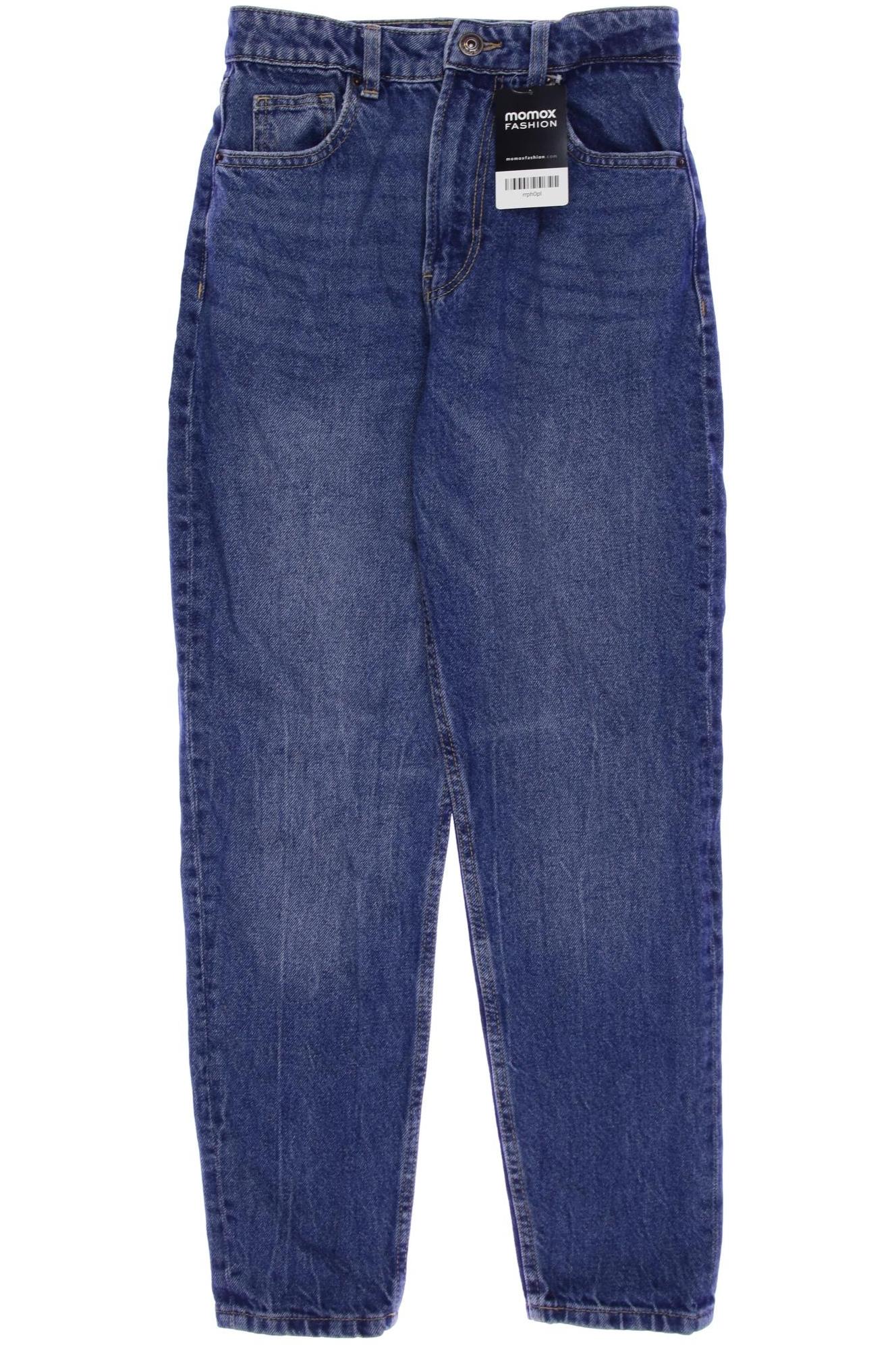 

bershka Damen Jeans, blau, Gr. 34