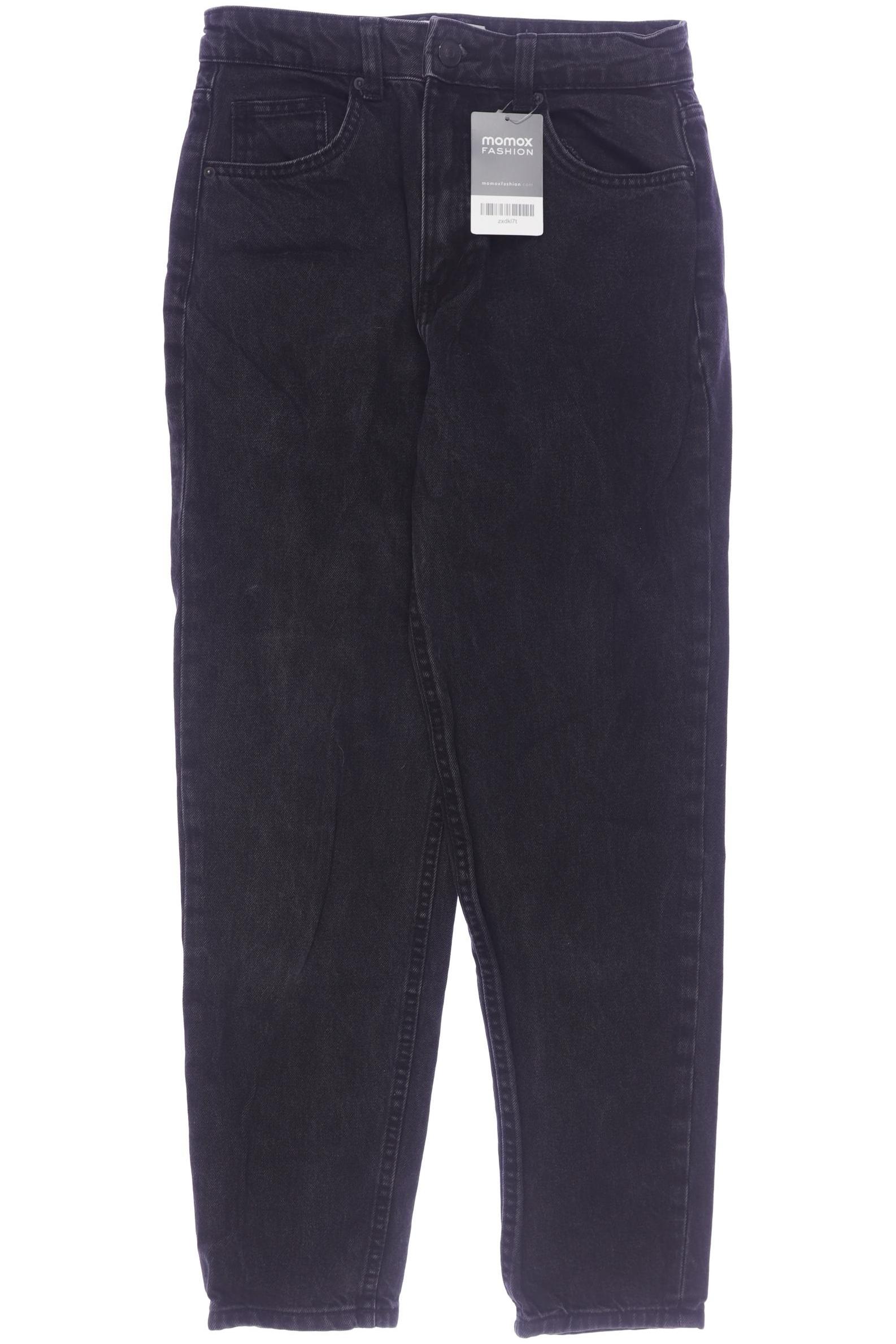 

bershka Damen Jeans, schwarz, Gr. 36