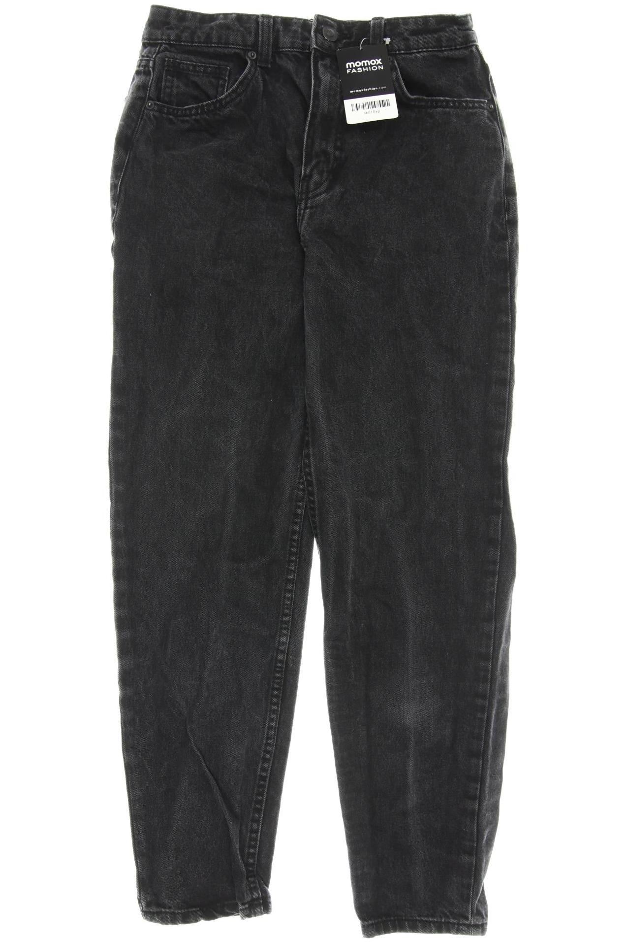 

bershka Damen Jeans, schwarz, Gr. 36
