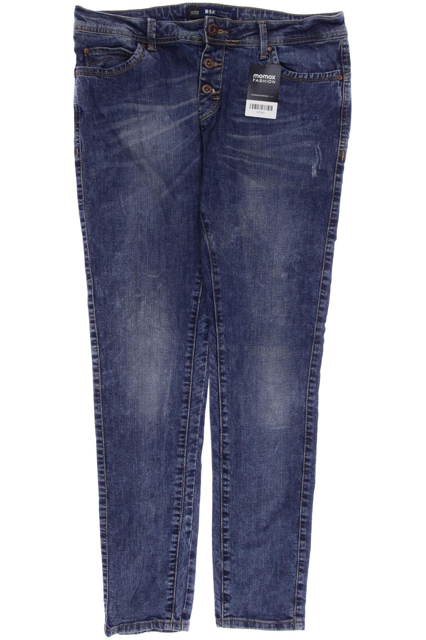 

bershka Damen Jeans, blau, Gr. 42