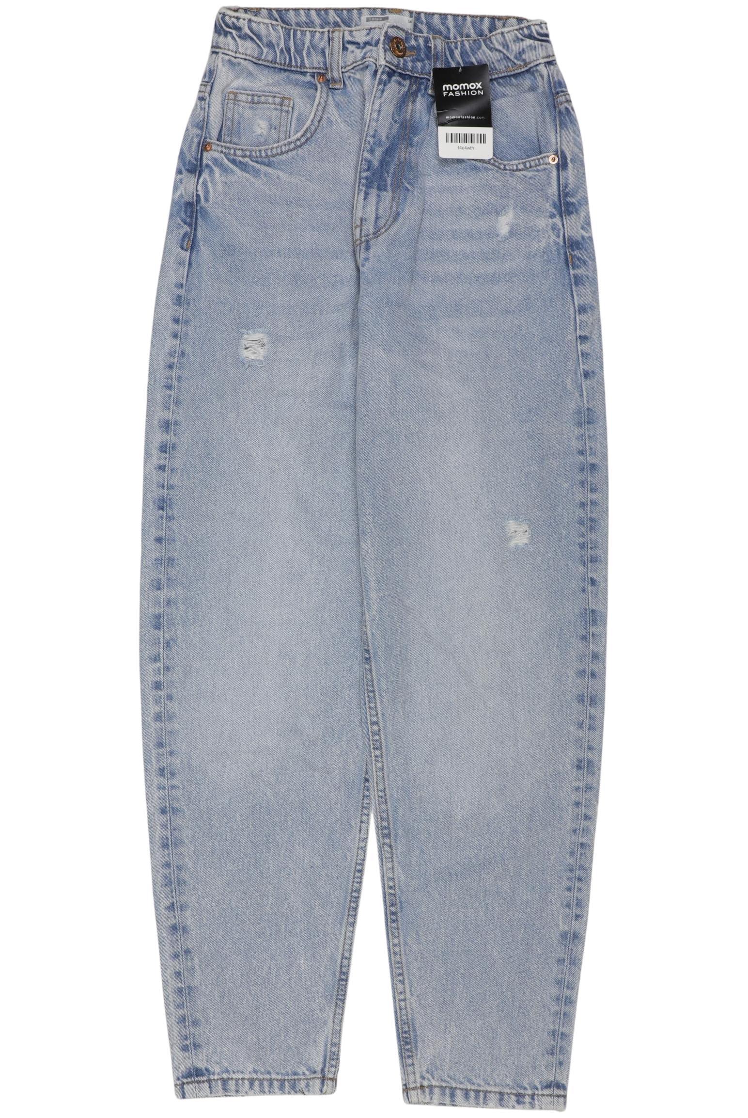 

bershka Damen Jeans, hellblau, Gr. 34