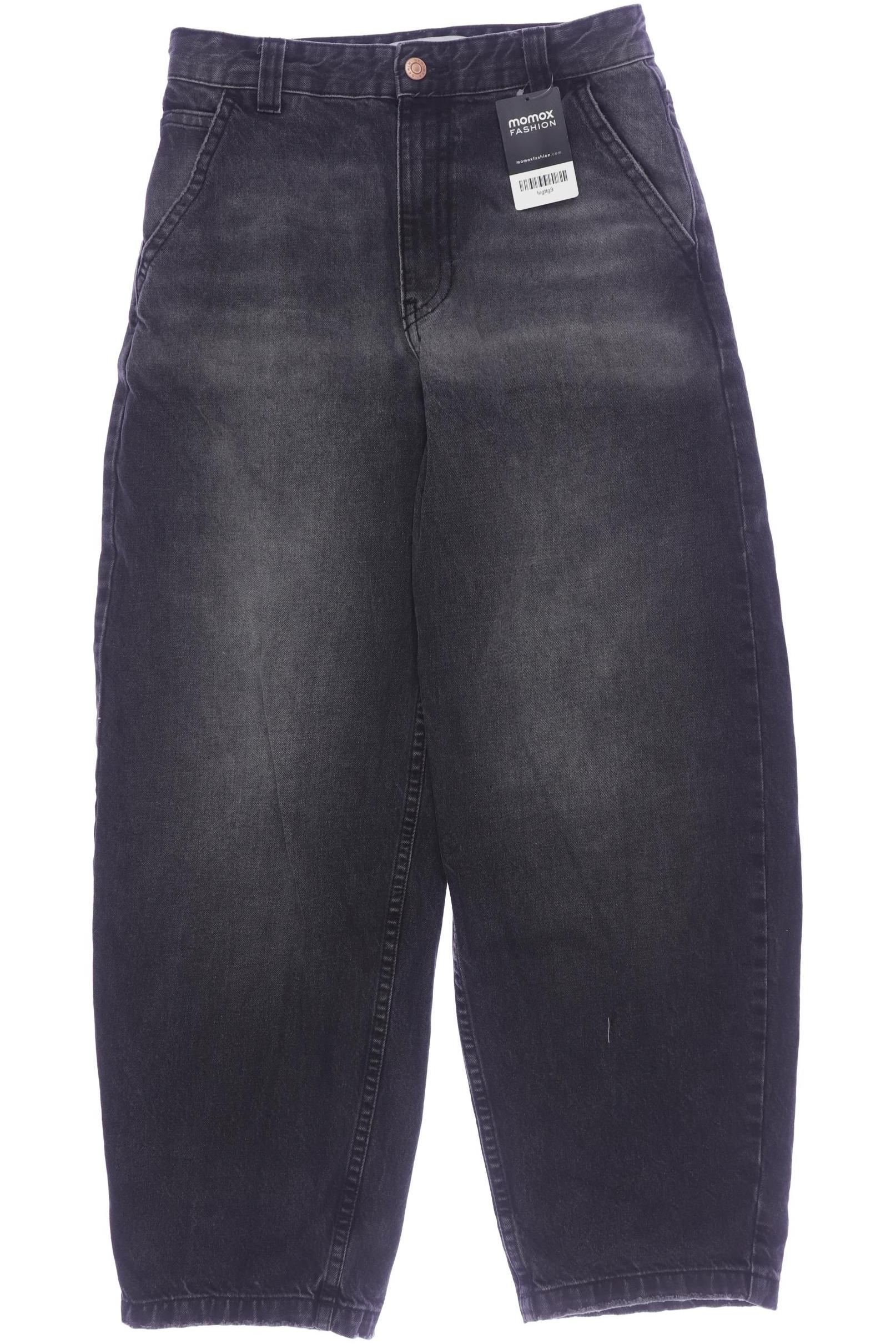 

bershka Damen Jeans, grau, Gr. 36