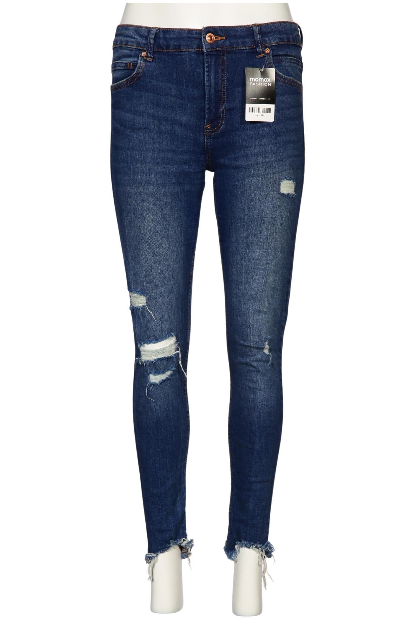 

bershka Damen Jeans, blau, Gr. 40