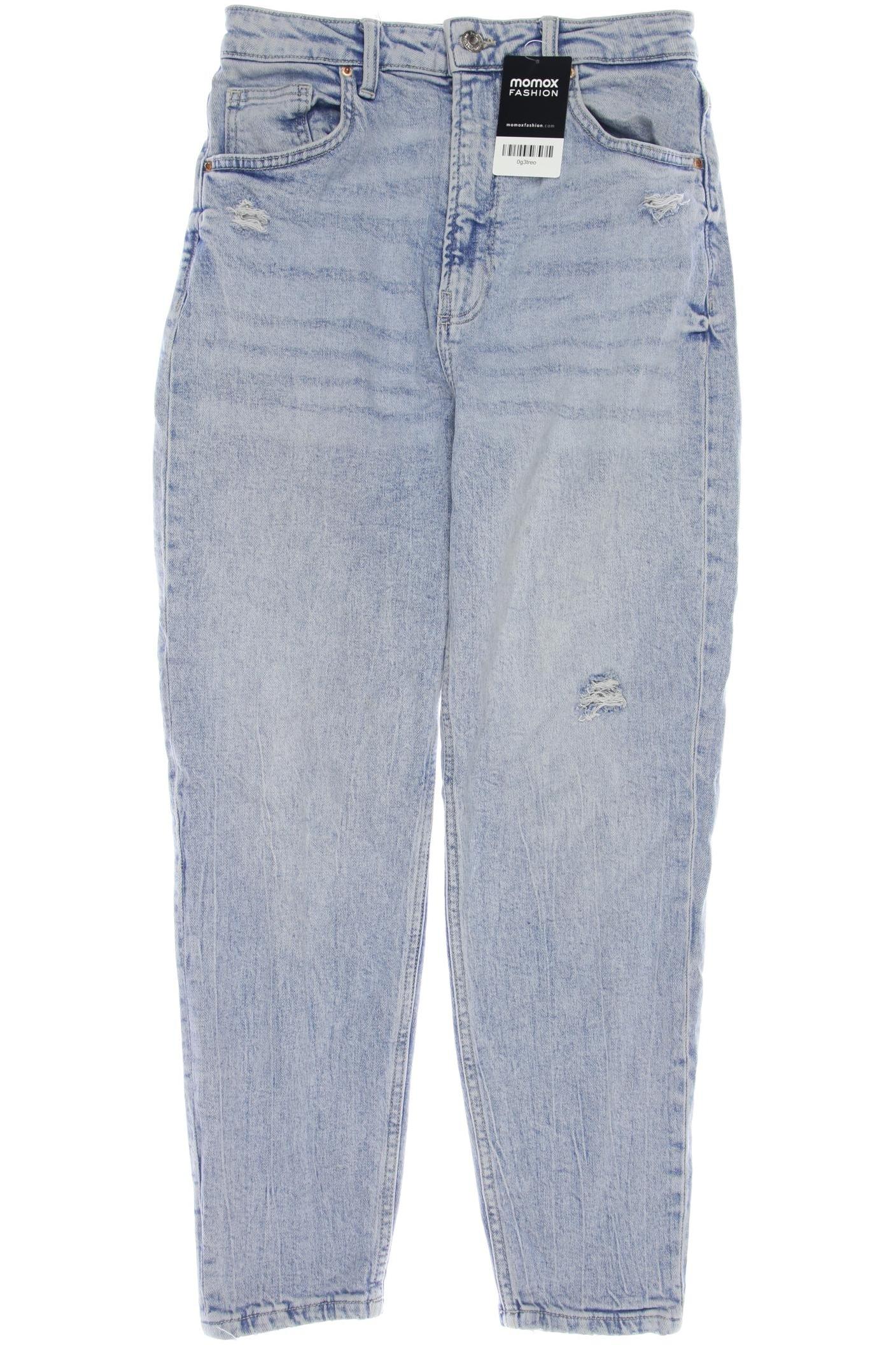 

bershka Damen Jeans, hellblau, Gr. 40